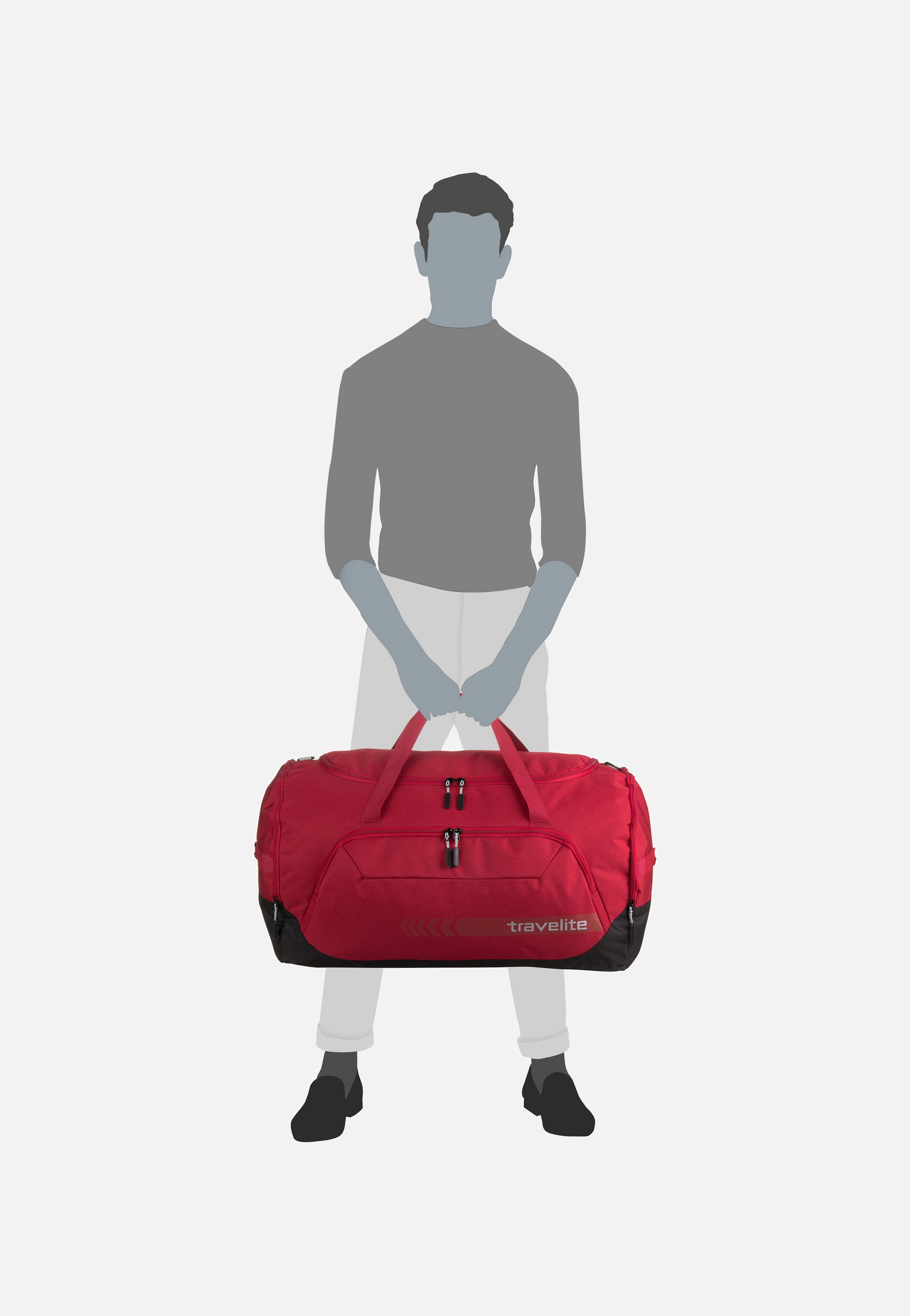 travelite - Kick Off XL Rot - Dufflebag | Neutral-Image