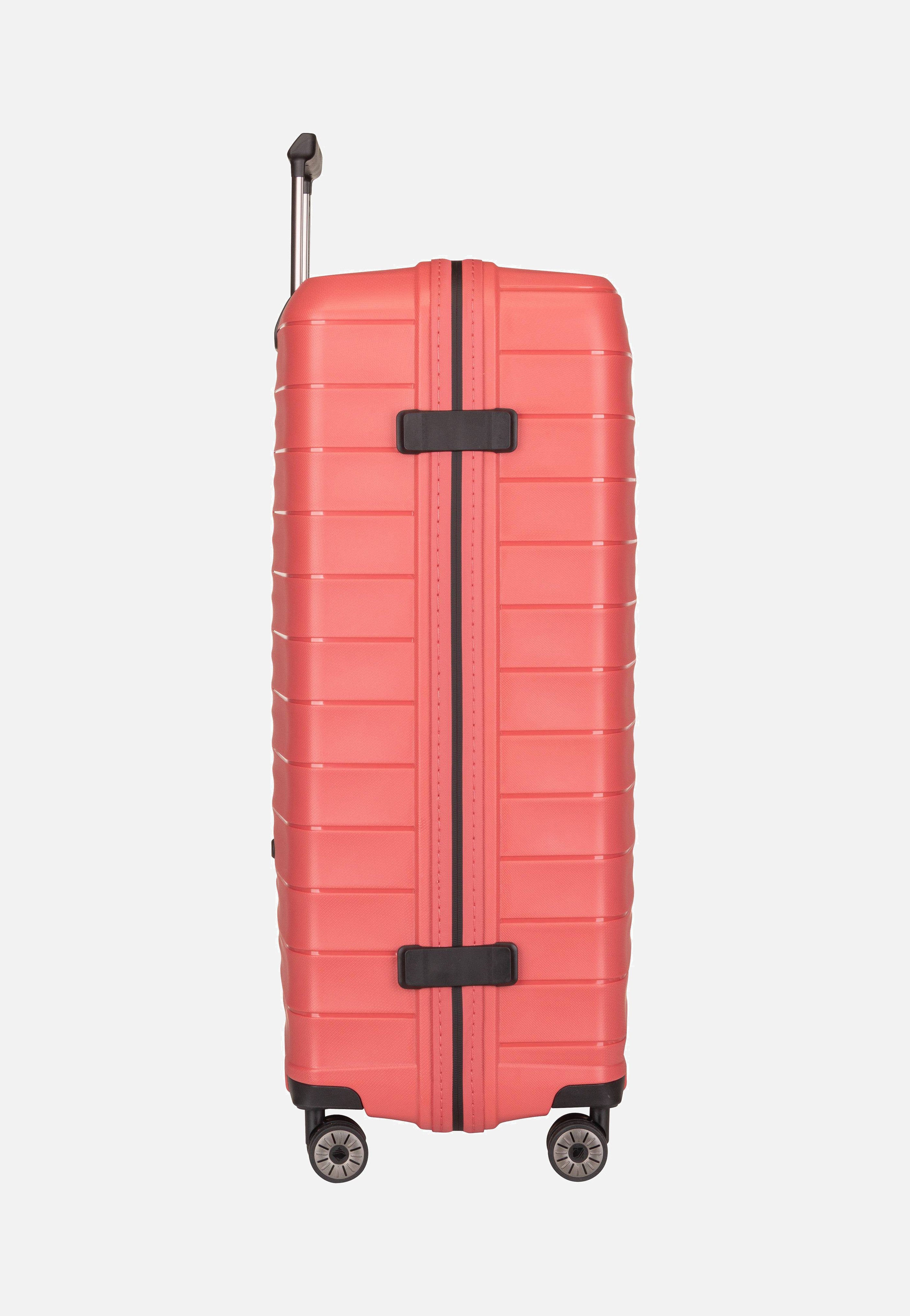travelite Mooby 4w Trolley L Rot Koffer