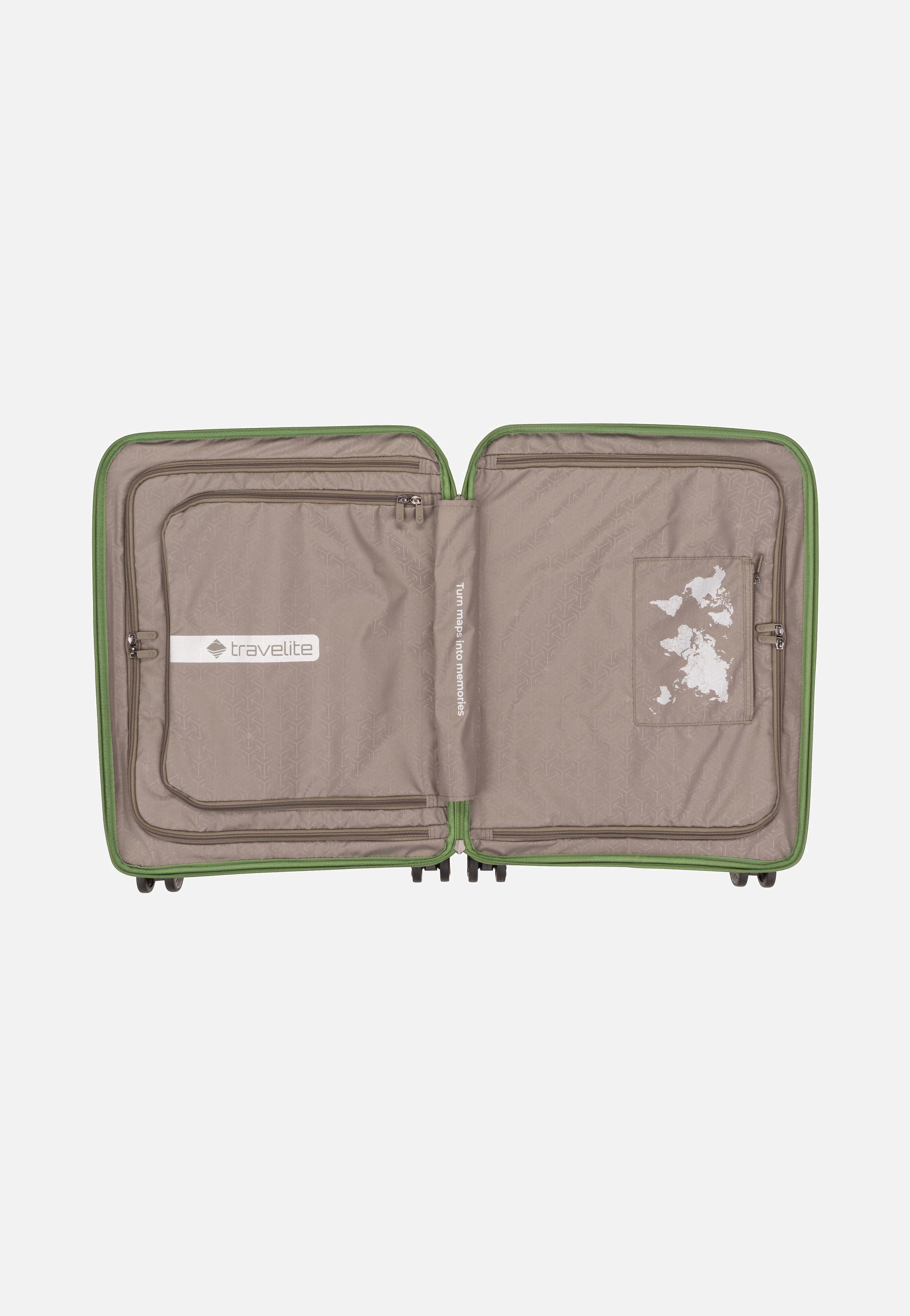 travelite - Mooby 4w Trolley S Grün - Suitcase | Neutral-Image