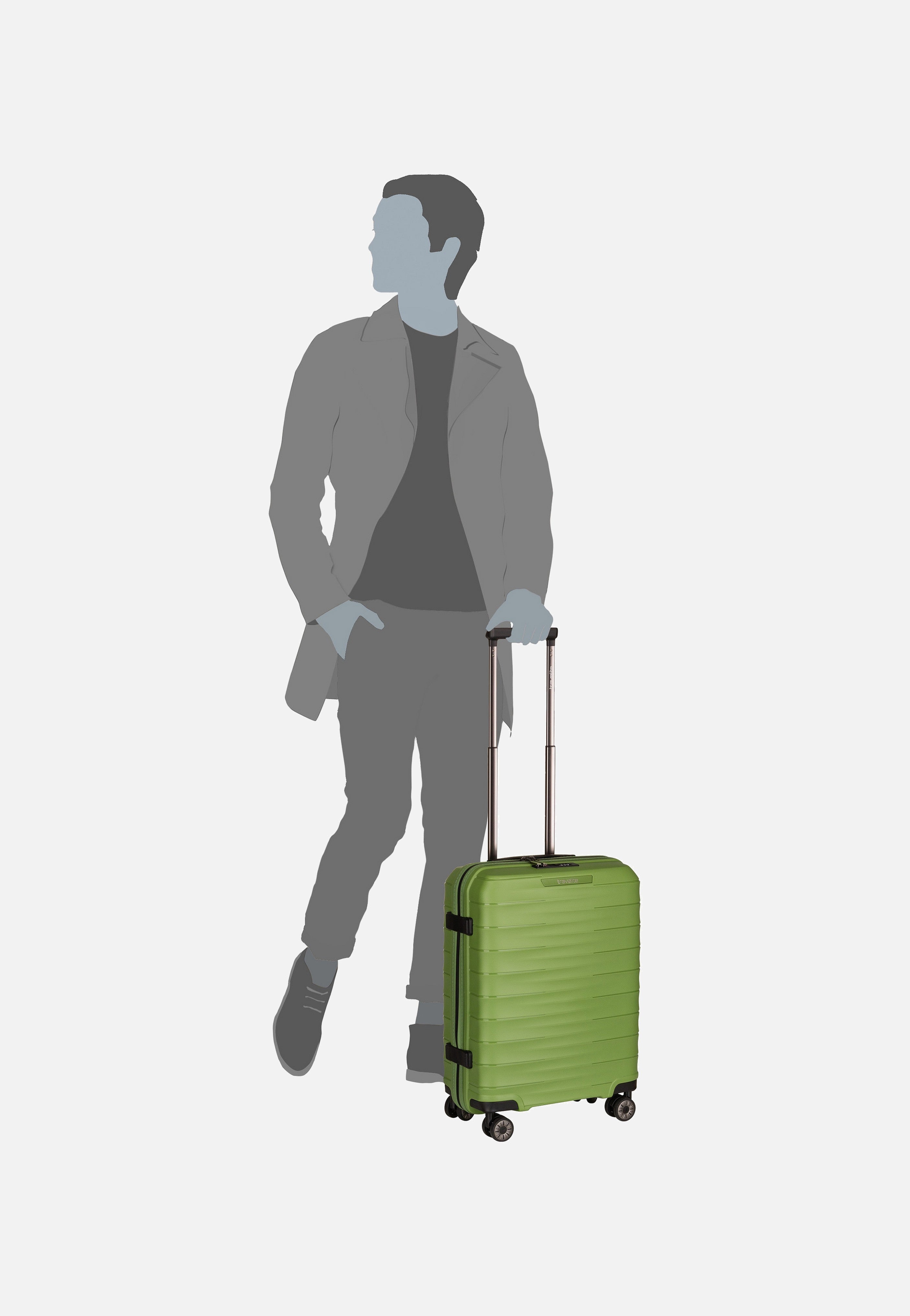 travelite - Mooby 4w Trolley S Grün - Suitcase | Neutral-Image