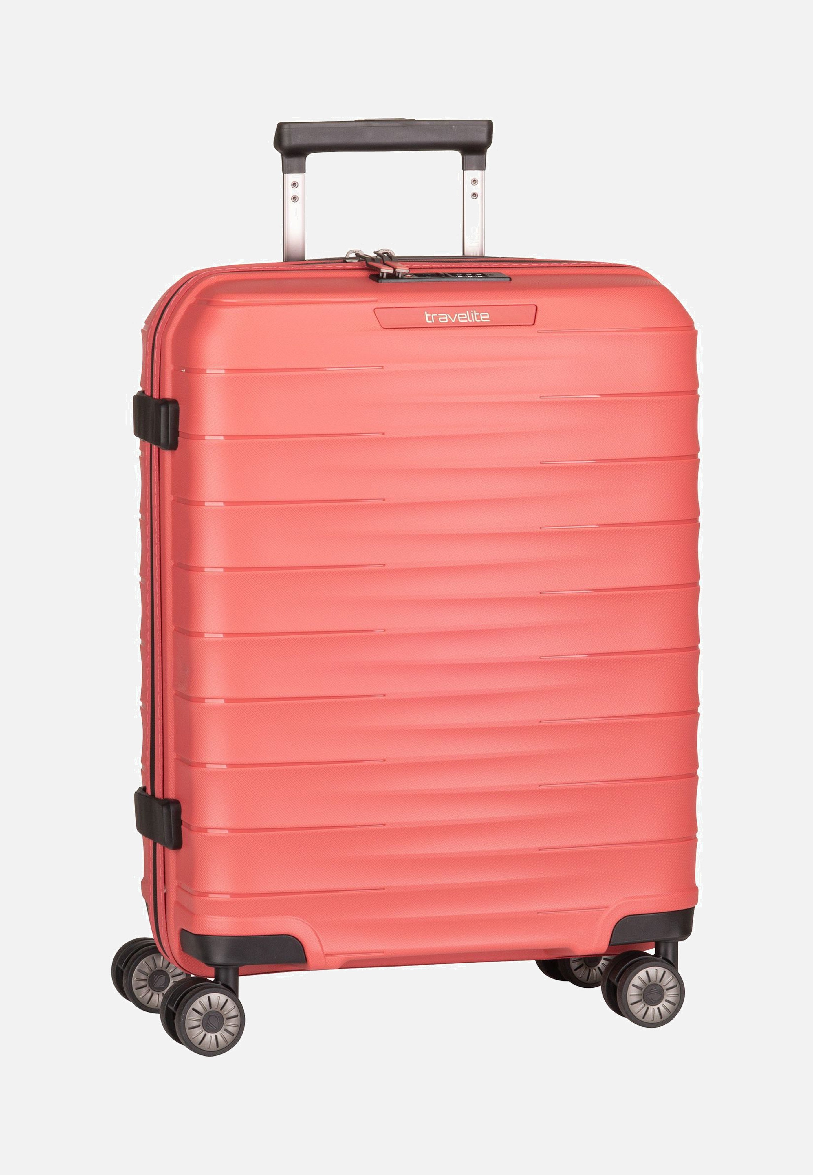 travelite Mooby 4w Trolley S Rot Koffer