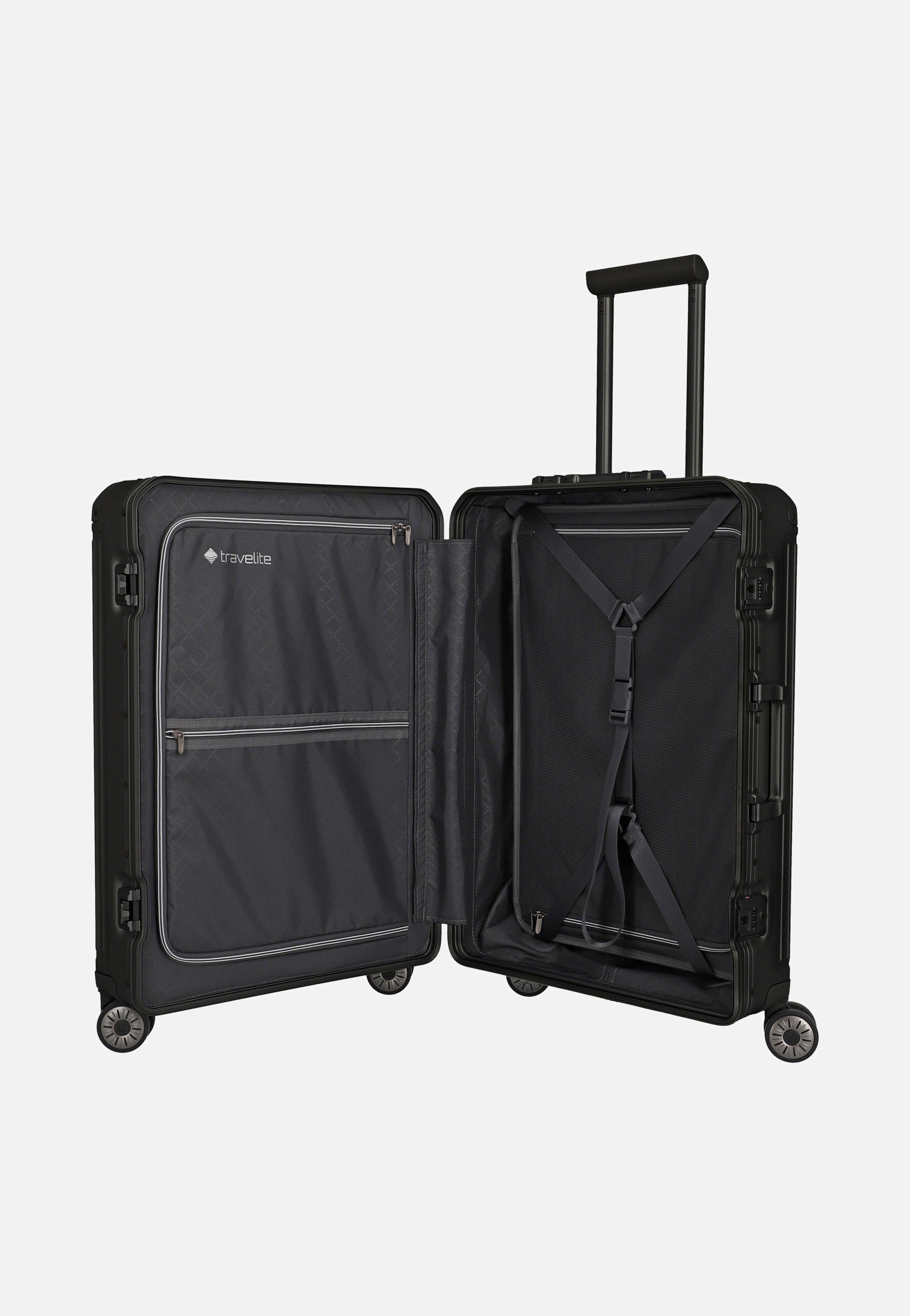 travelite - Next 4w Trolley M Schwarz - Suitcase | Neutral-Image
