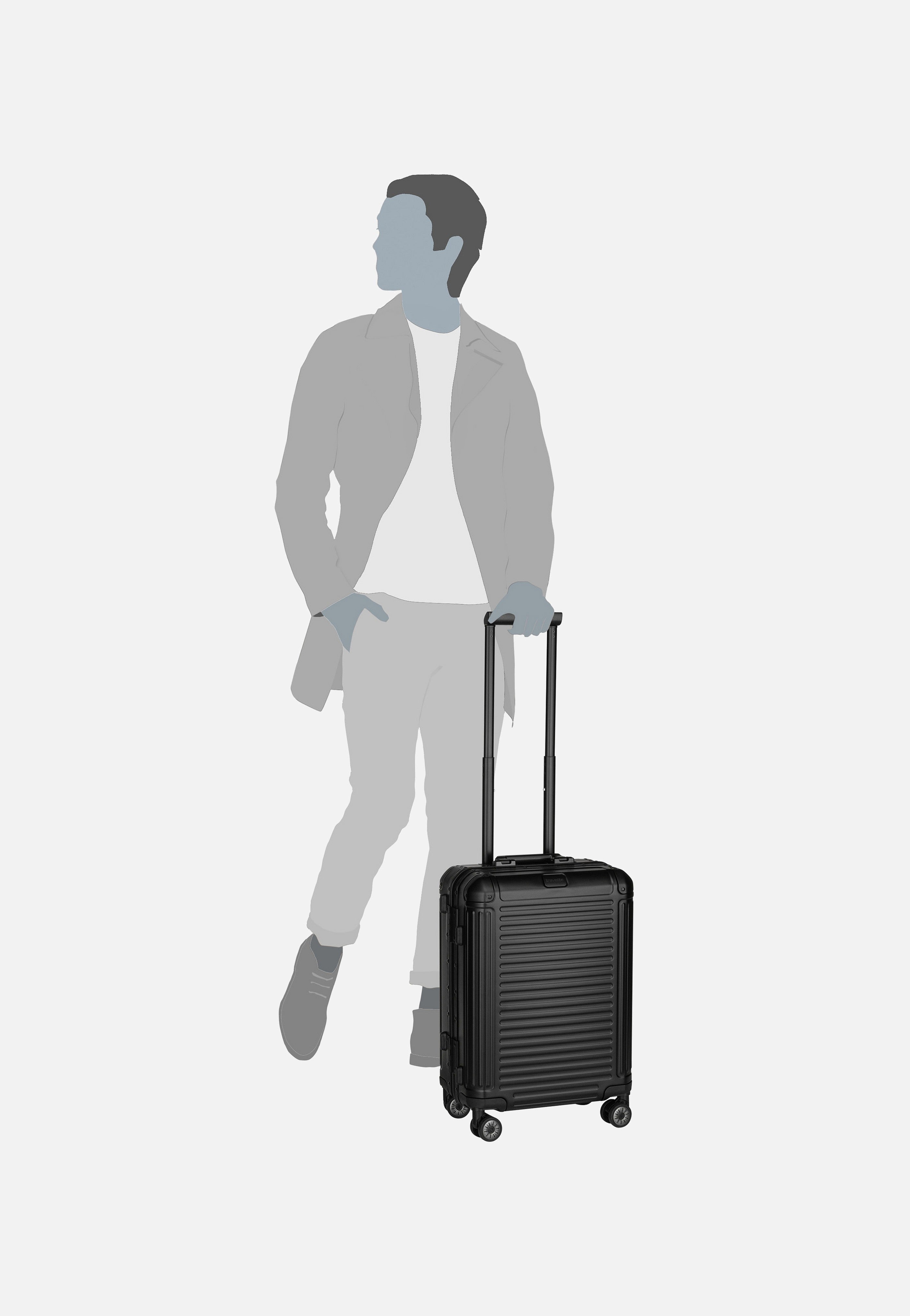travelite - Next 4w Trolley S Schwarz - Suitcase | Neutral-Image