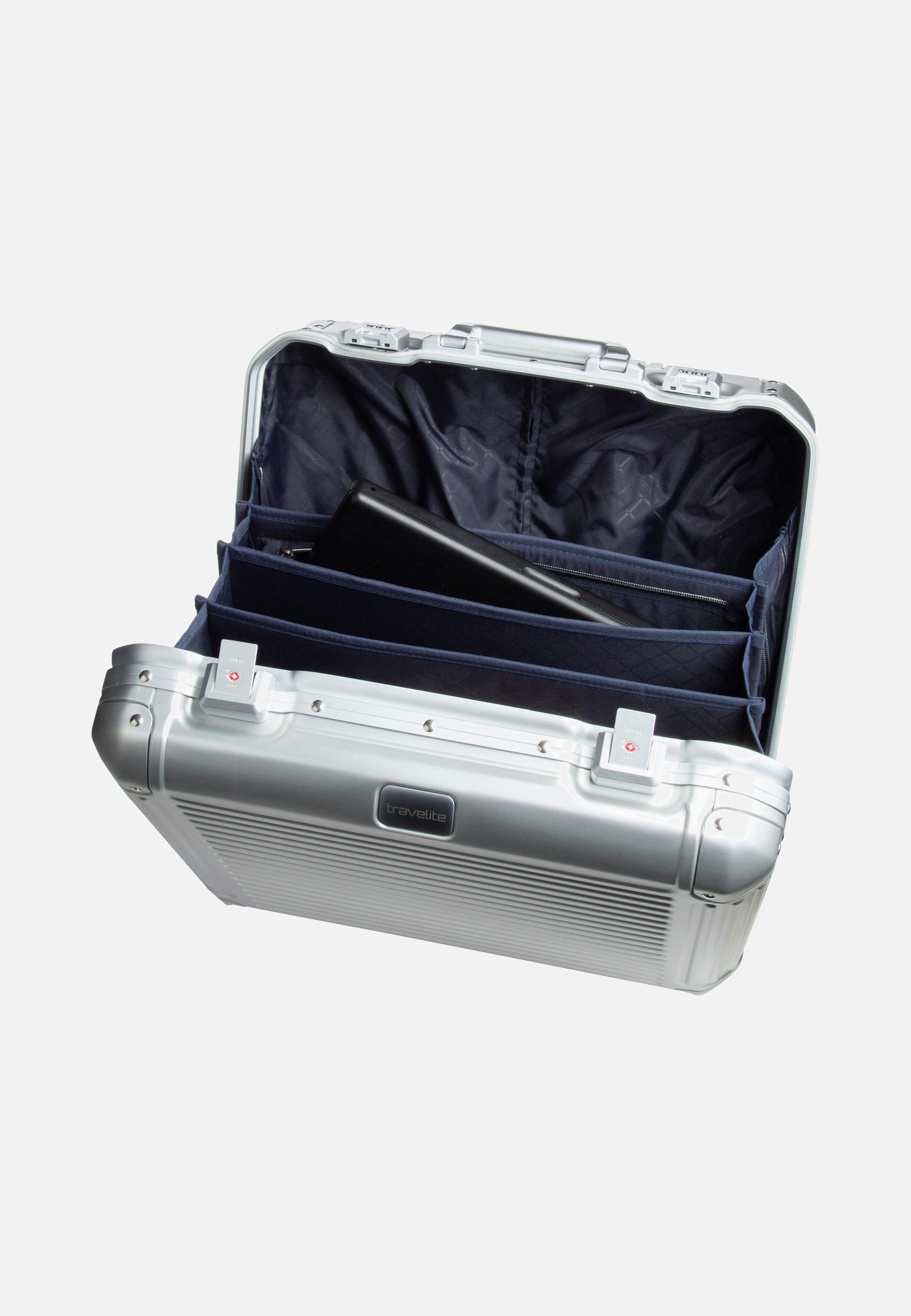 travelite - Next Business Trolley Silber - Pilot Case | Neutral-Image