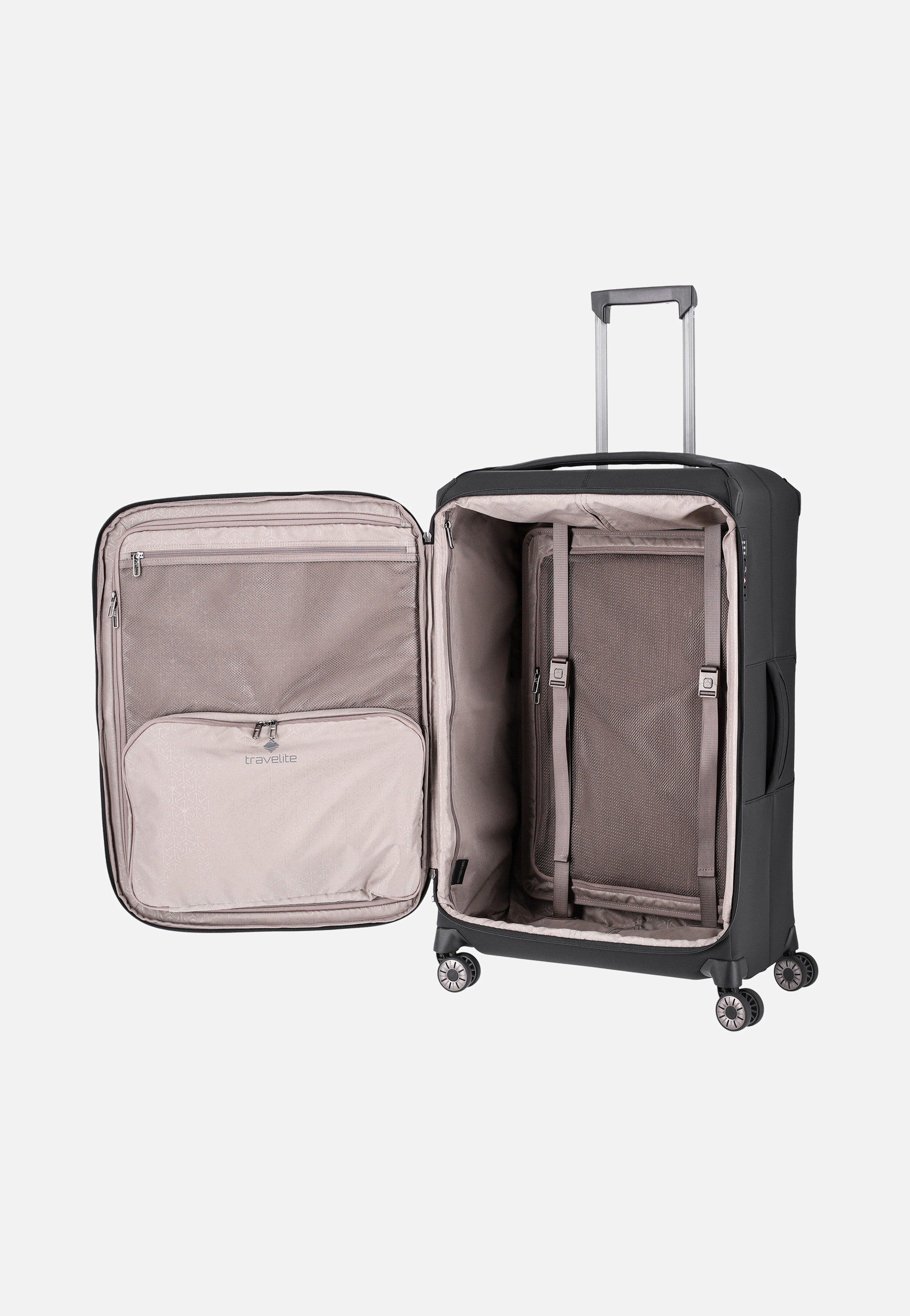 travelite - Priima 4w Trolley L Schwarz - Suitcase | Neutral-Image