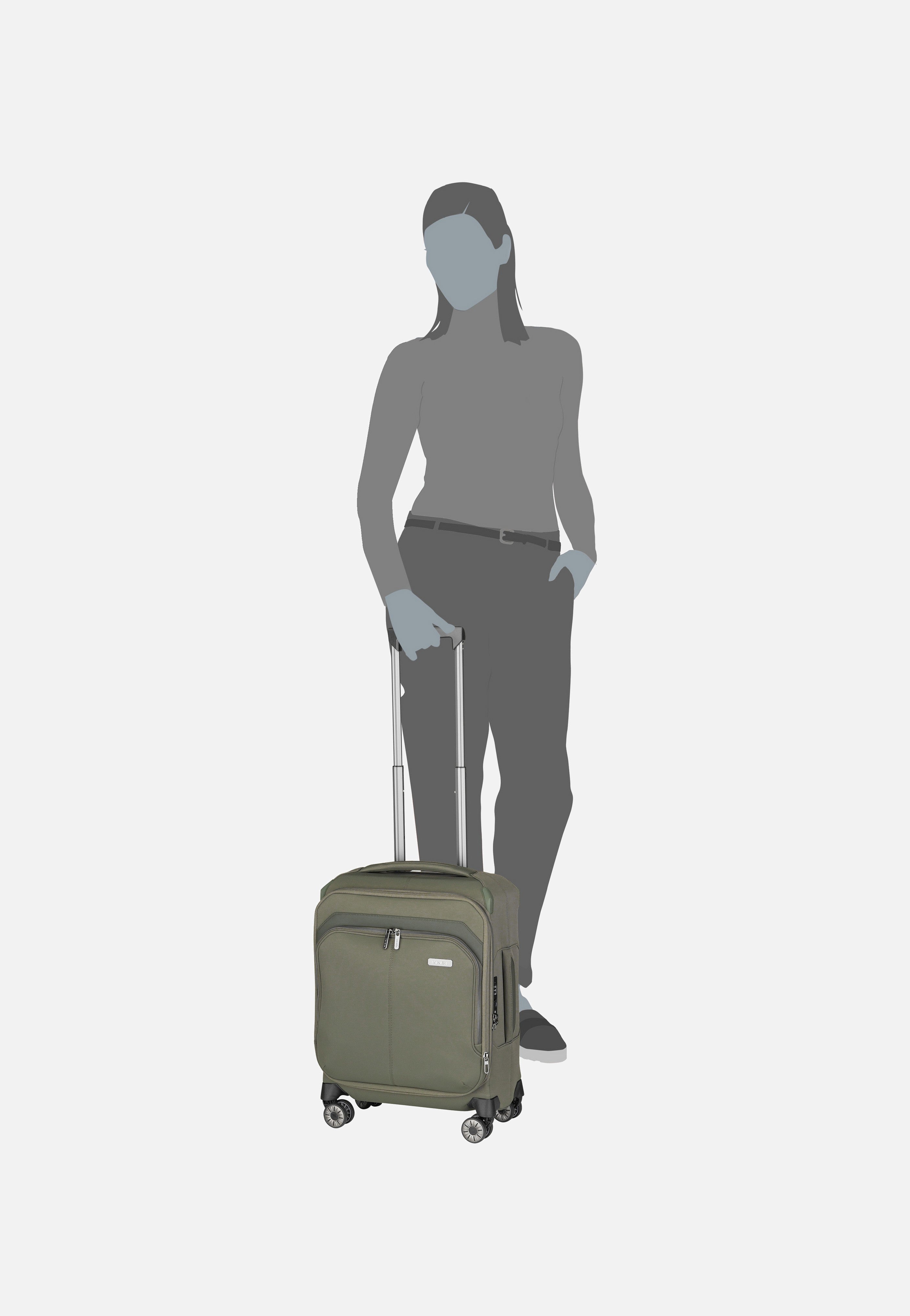 travelite - Priima 4w Trolley S Oliv - Suitcase | Neutral-Image