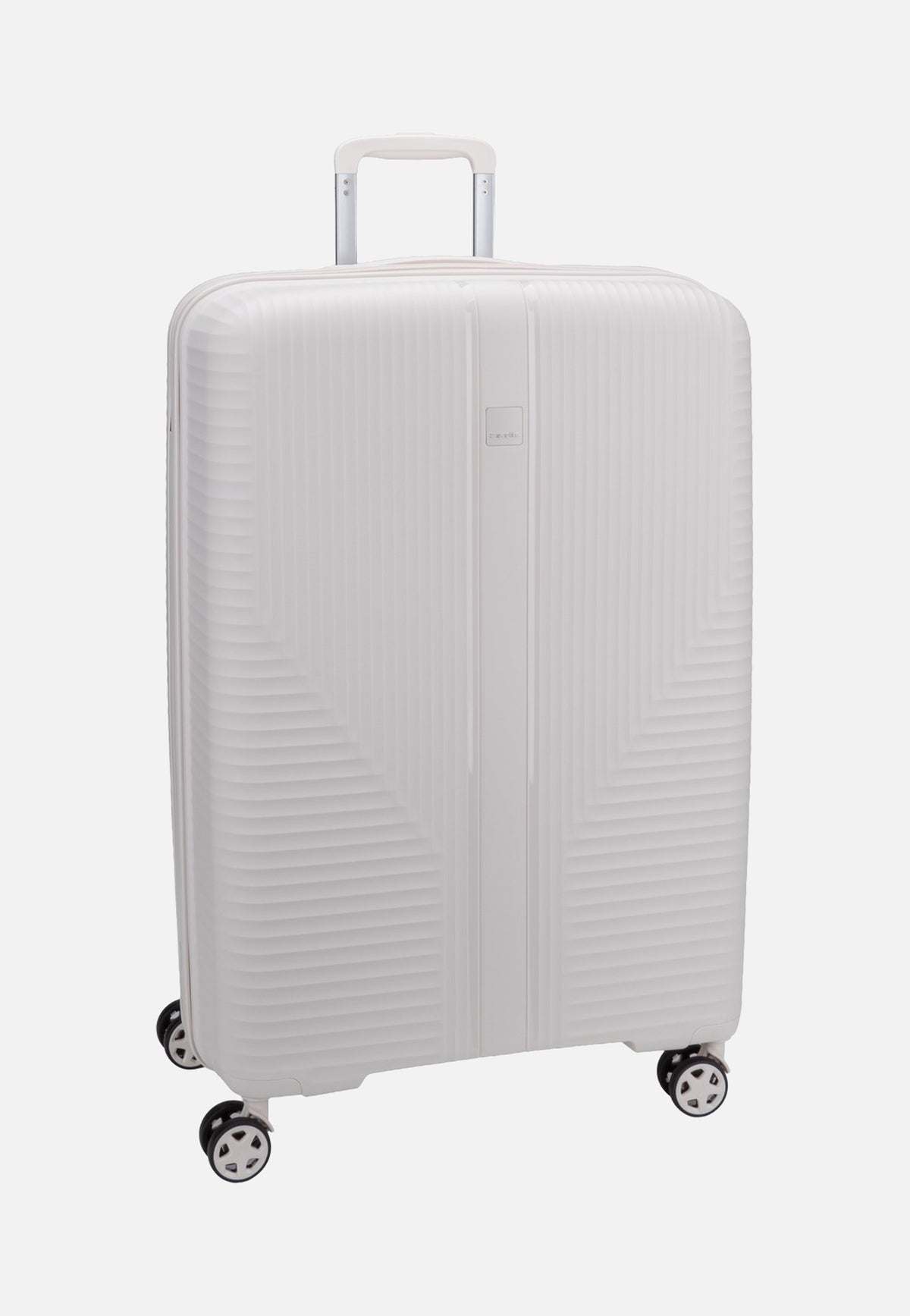travelite Air Stripe Trolley 4W L Off-White Koffer