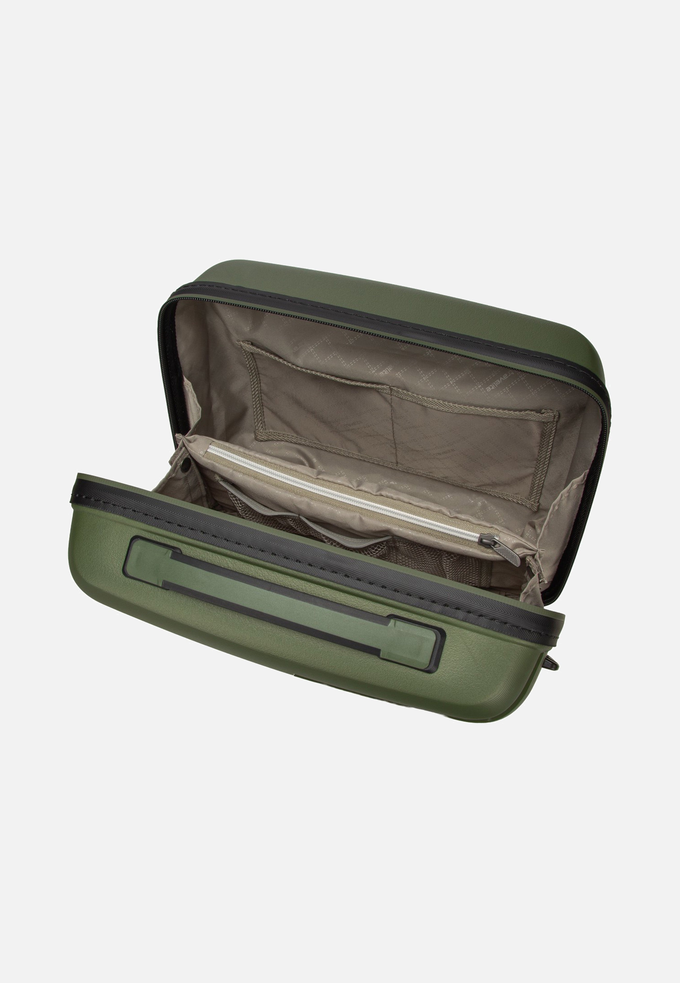 travelite - Air Base Beautycase Olive - Cosmetic Case | Neutral-Image