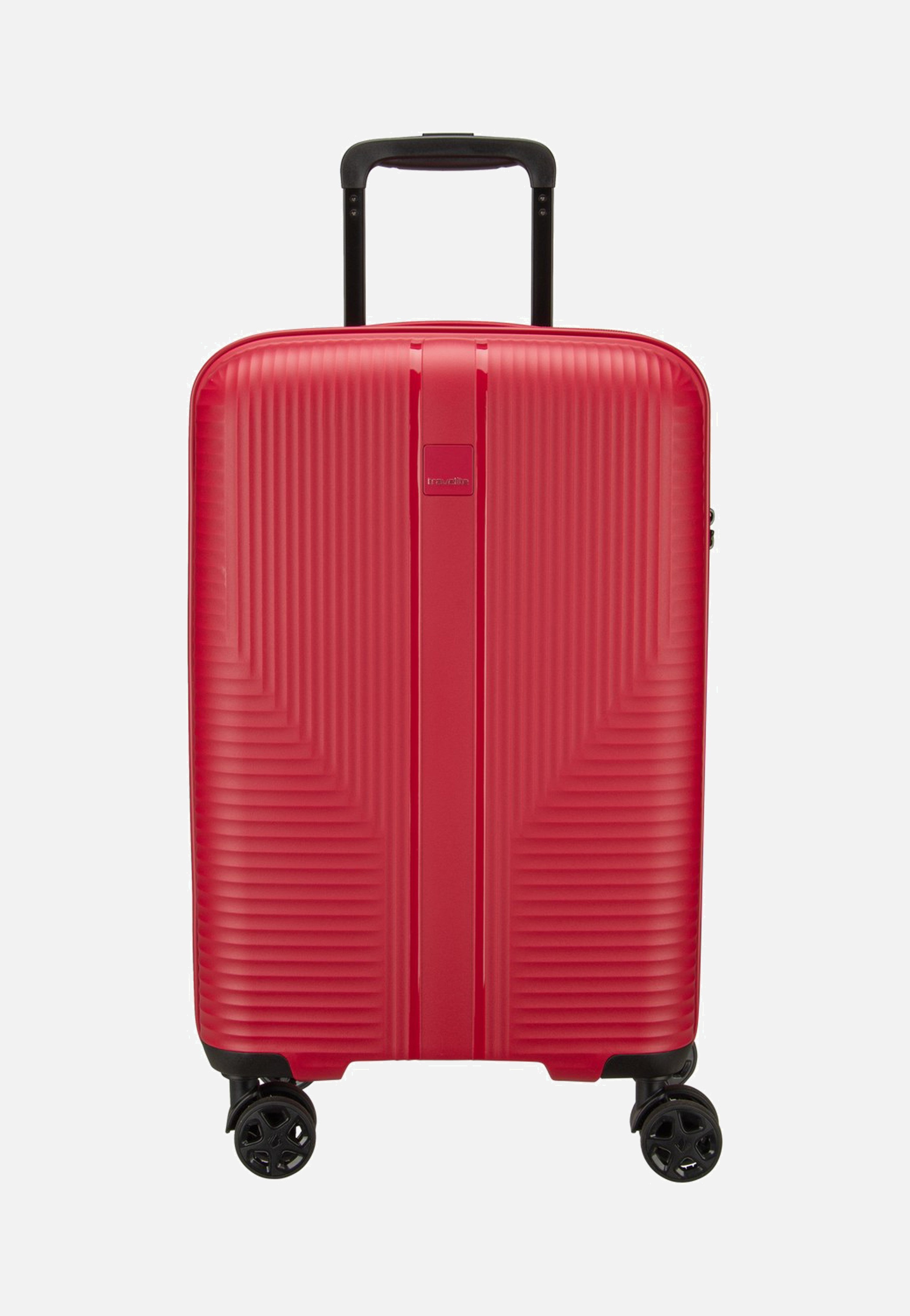 travelite - Air Stripe Trolley 4W S Red - Suitcase | Neutral-Image