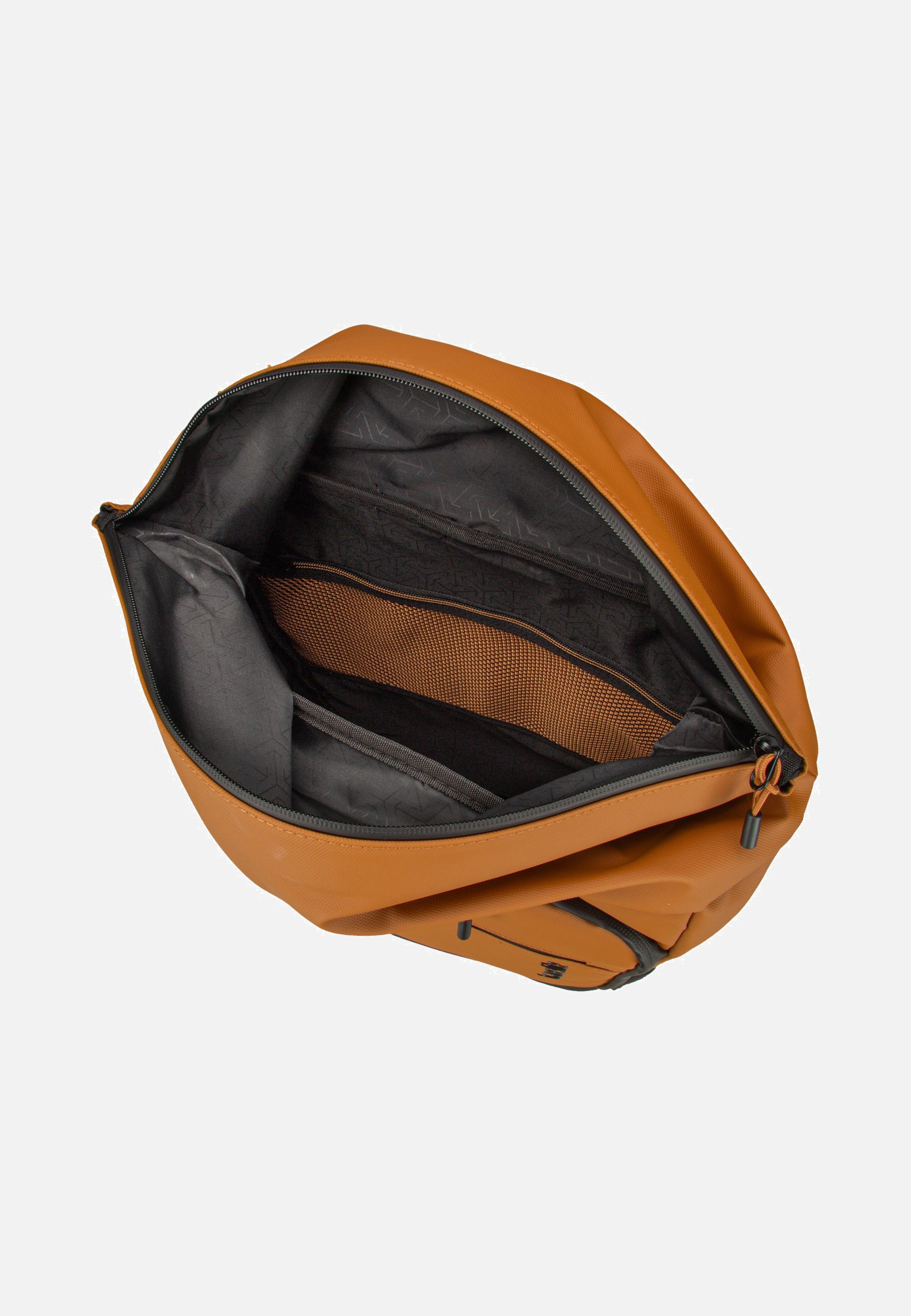 travelite Briize Backpack M Roll-Up Curry Rucksack