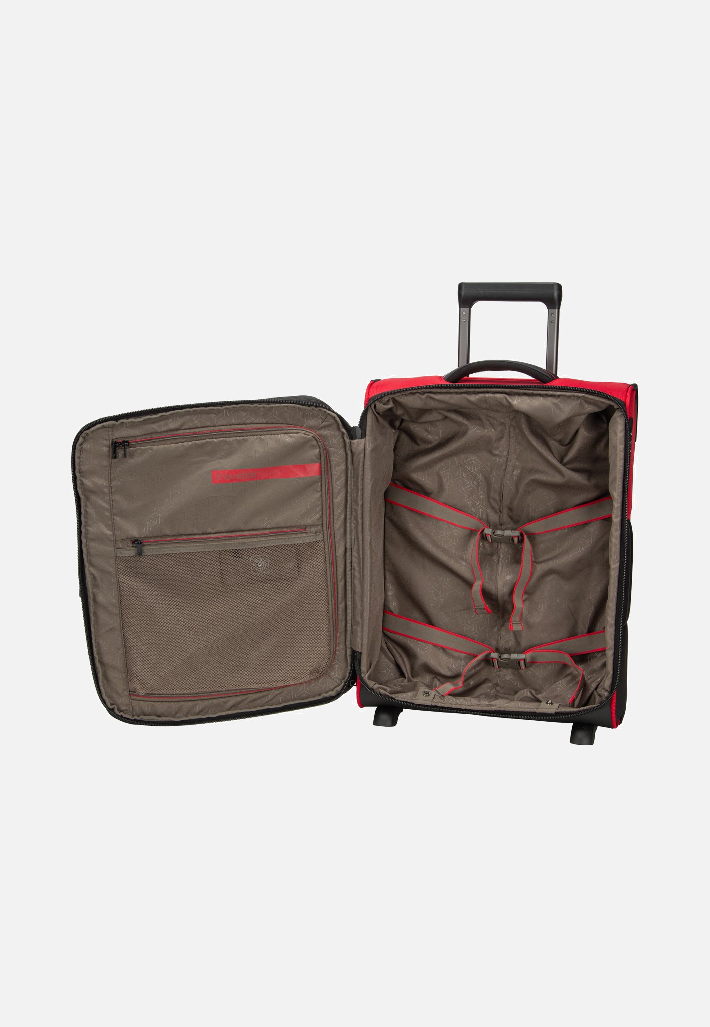 travelite Crosslite 2W Trolley S Red Koffer
