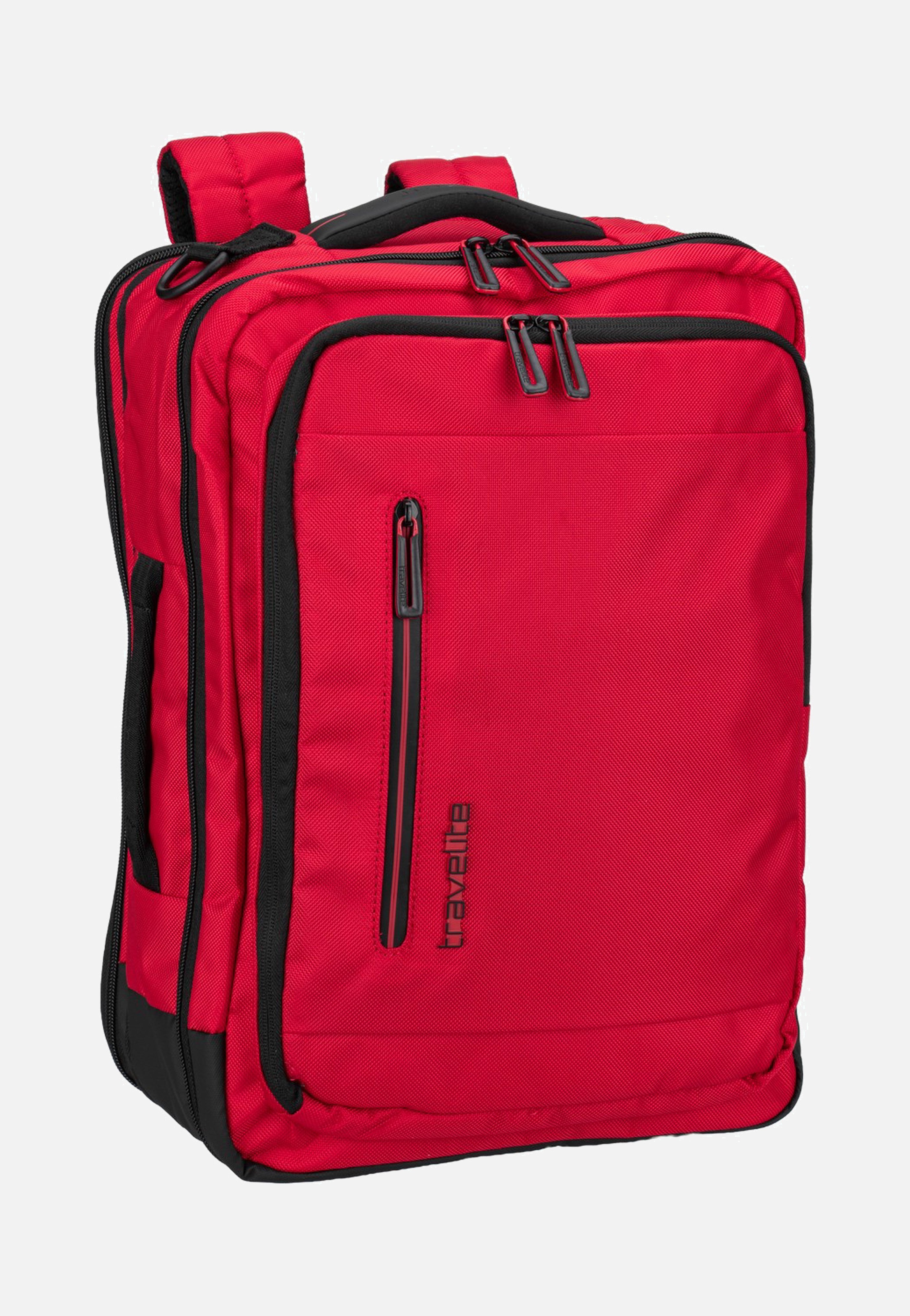 travelite Crosslite Bord Exp. Red Travel Rucksack