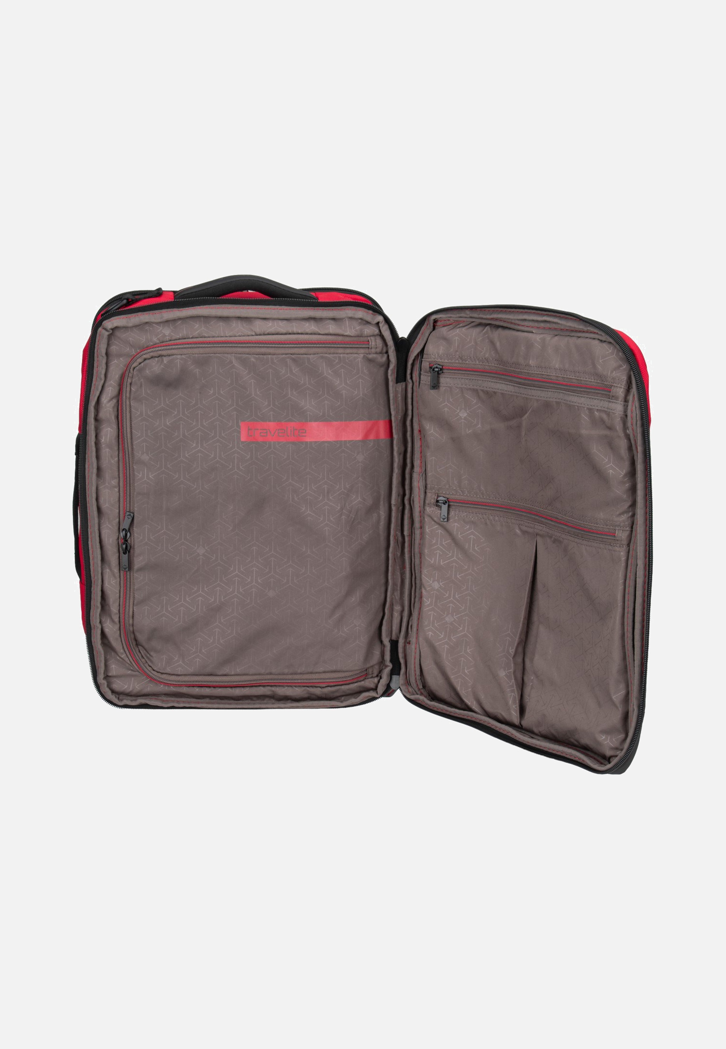 travelite Crosslite Bord Exp. Red Travel Rucksack