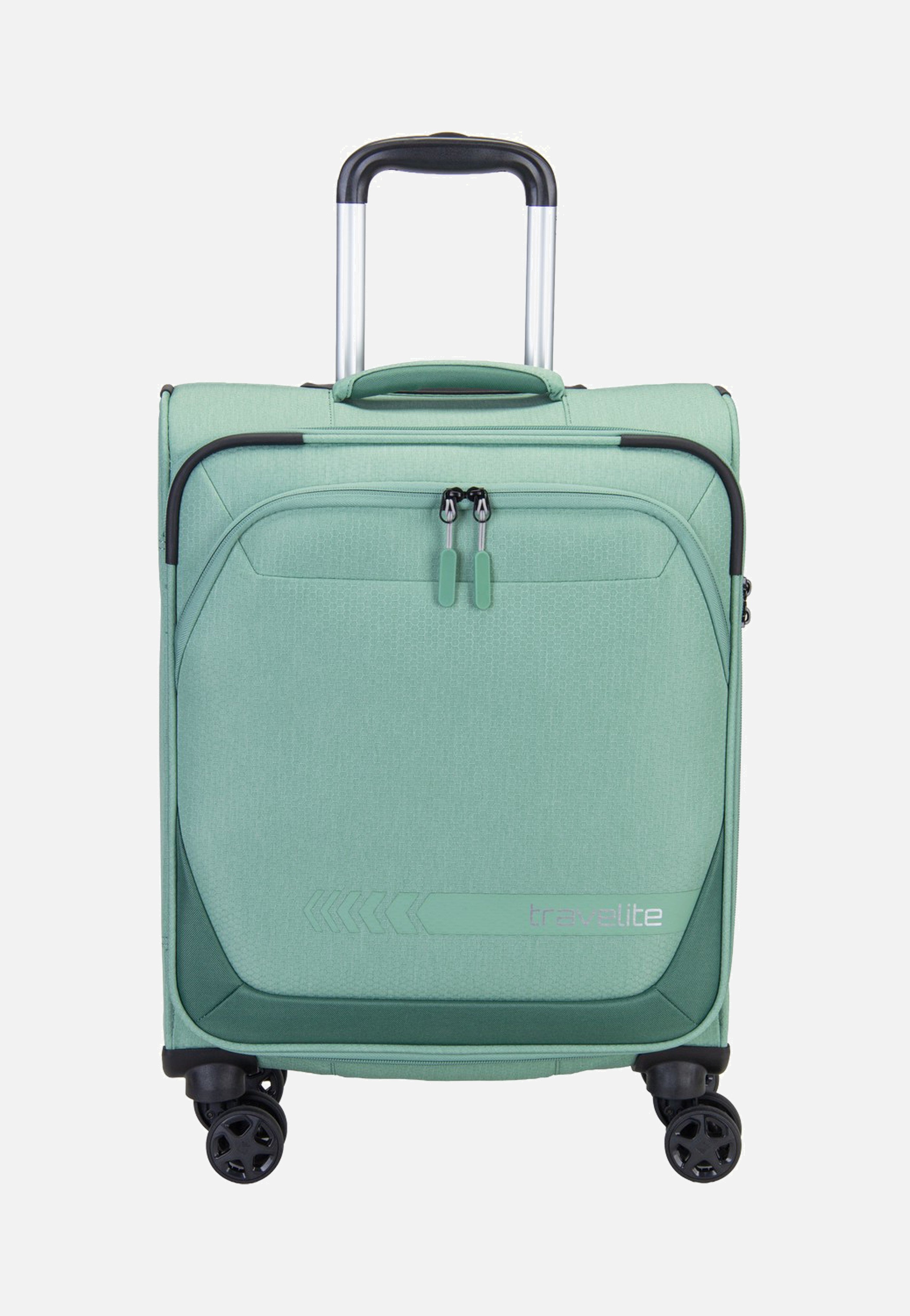 travelite Kick Off Trolley 4W S Sage Green Koffer