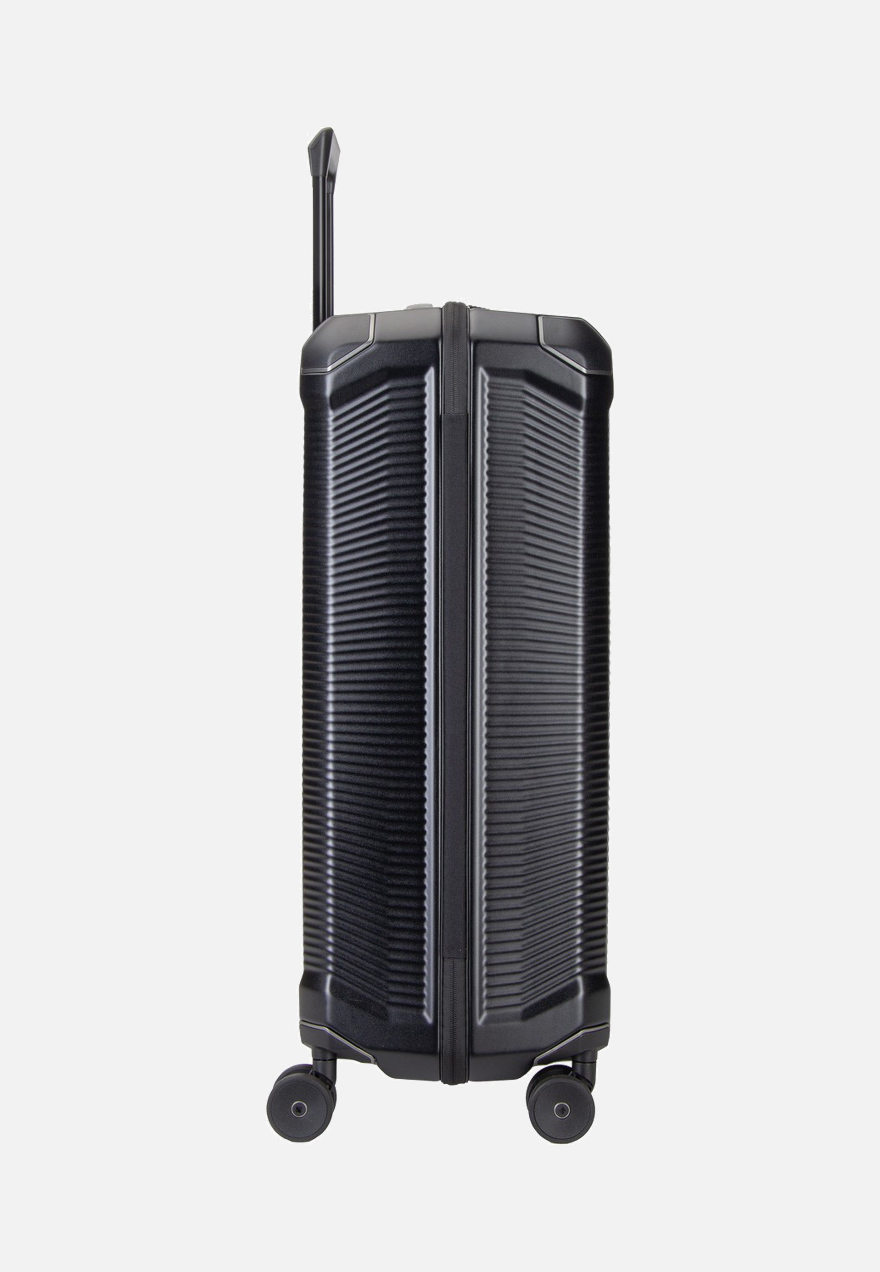 travelite Millennium Trolley 4W L Black Suitcase