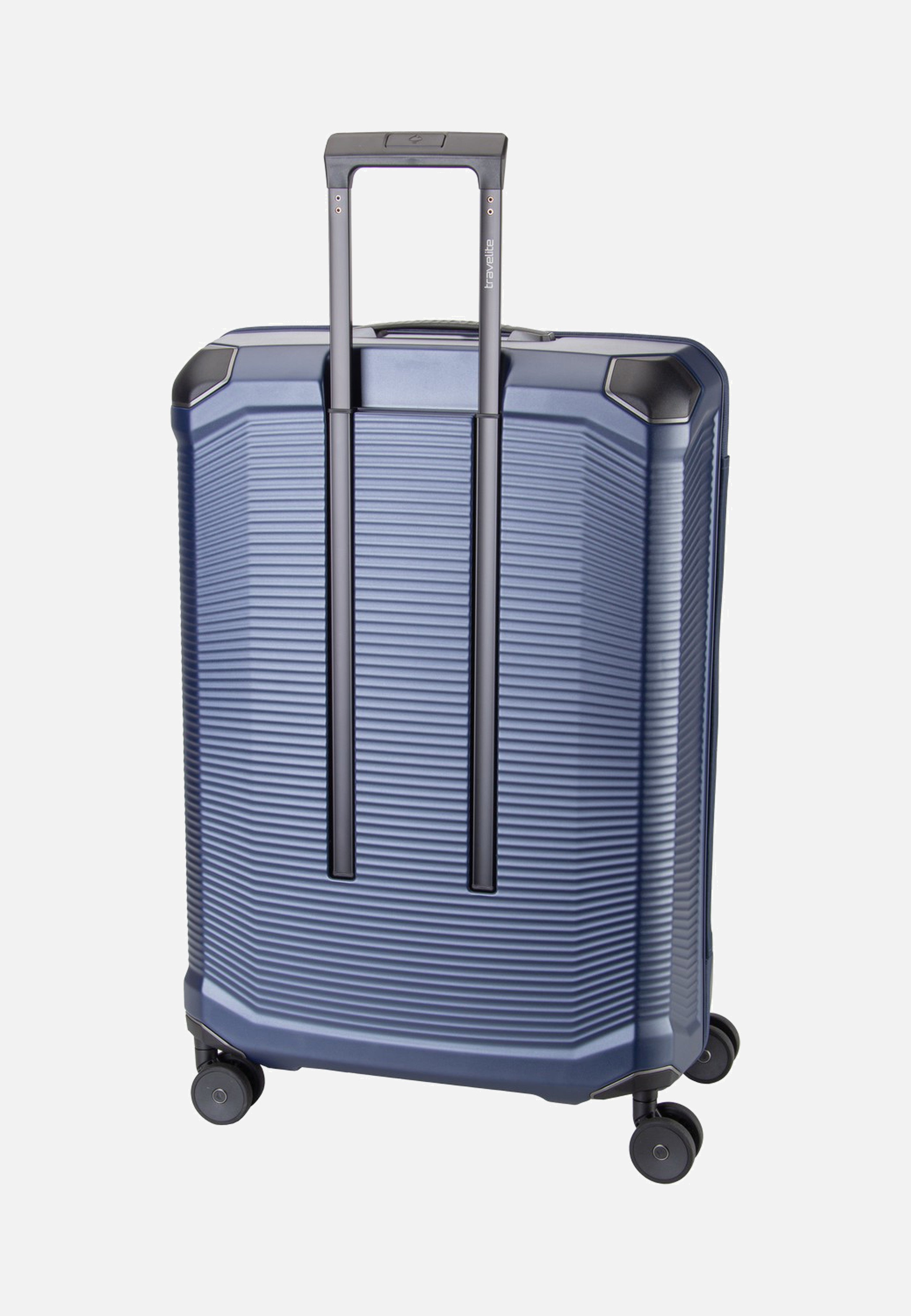 travelite Millennium Trolley 4W L Navy Suitcase