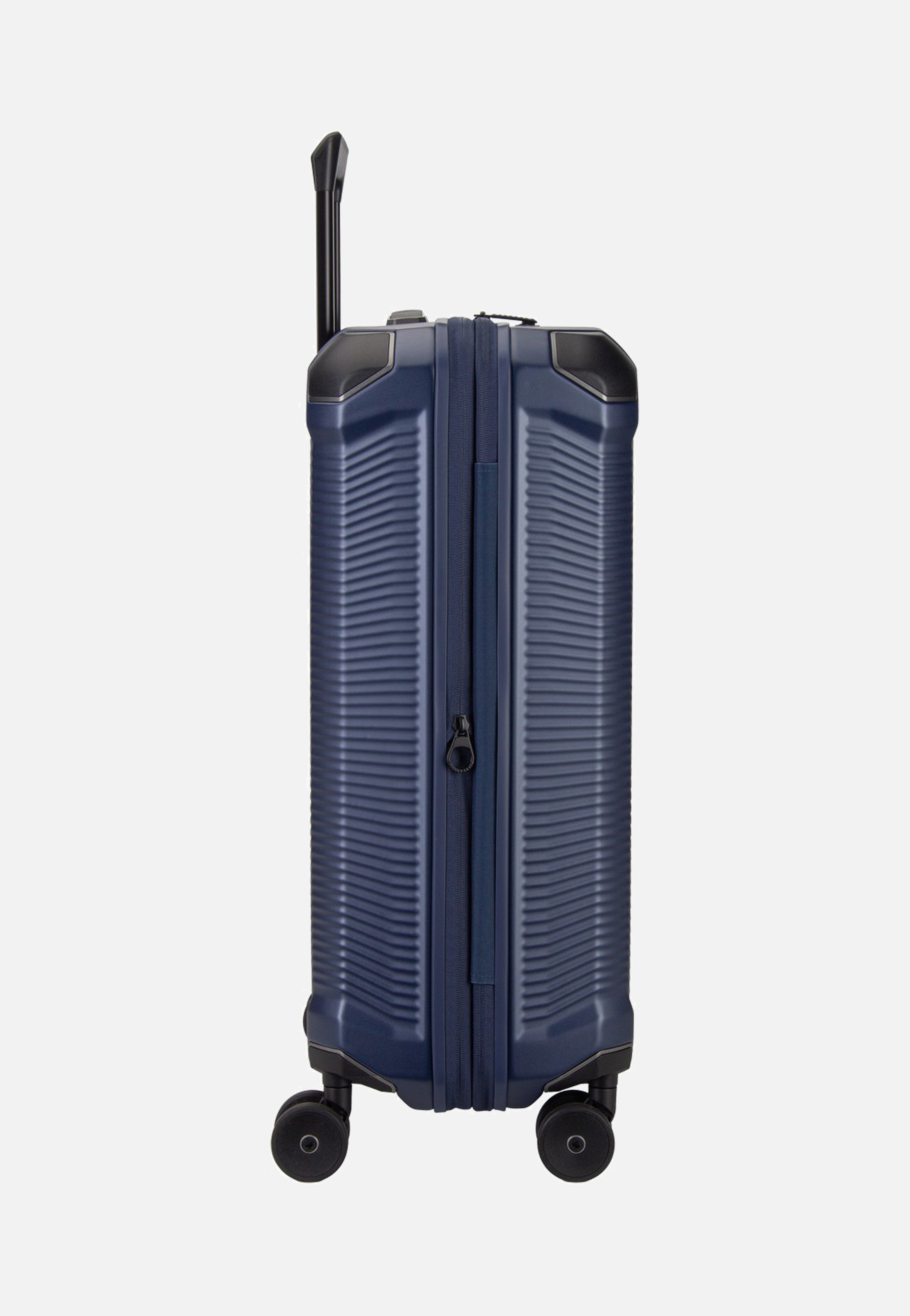travelite Millennium Trolley 4W M Exp. Navy Suitcase