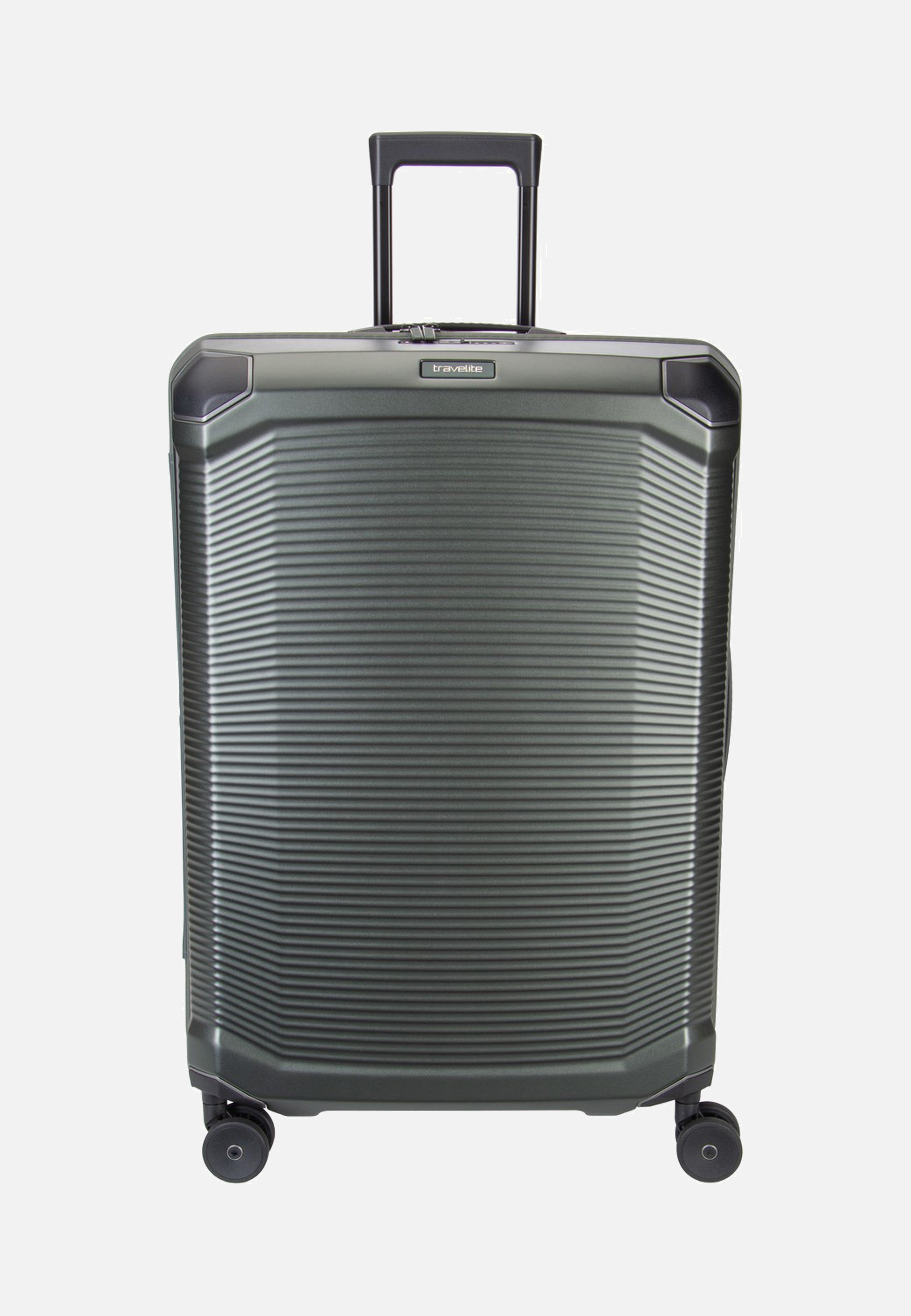 travelite Millennium Trolley 4W L Pine Green Koffer