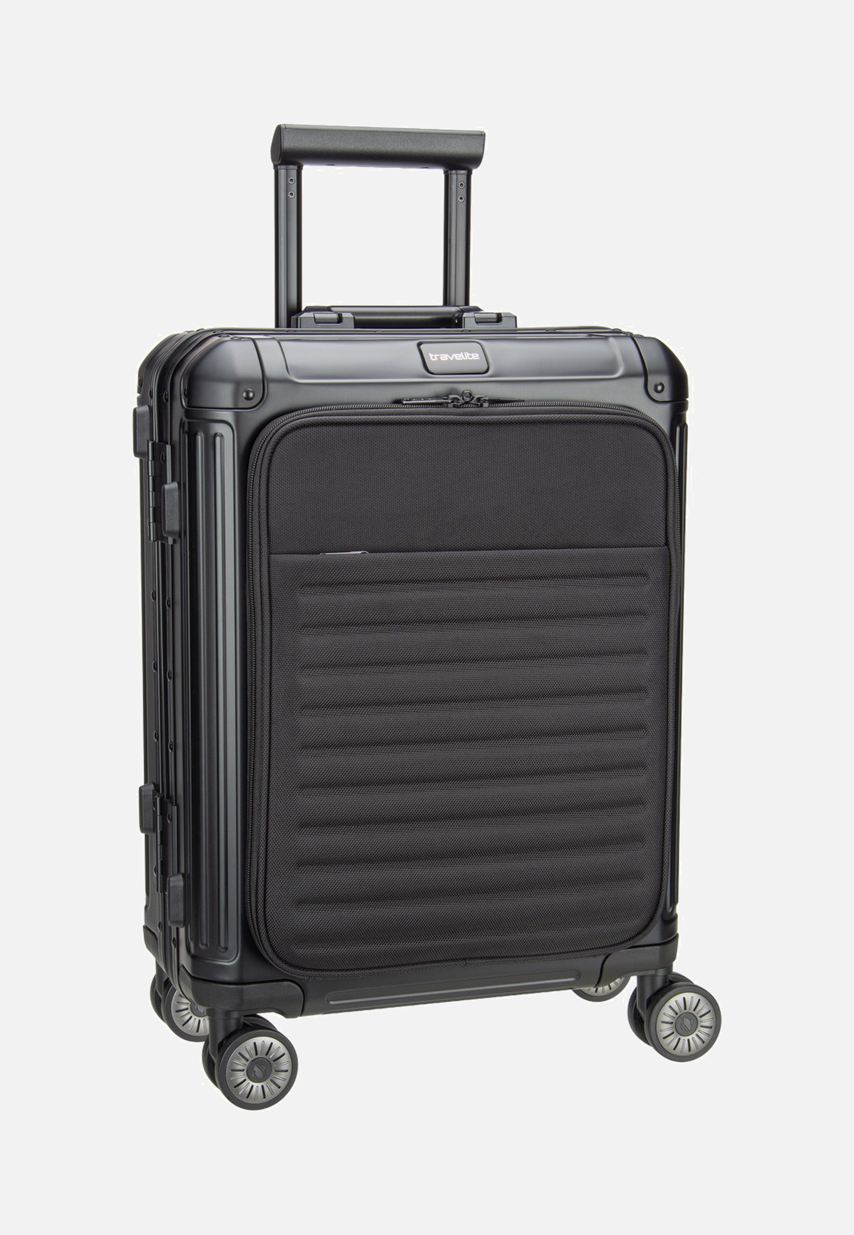 travelite Next 4w Trolley S+ Schwarz Koffer