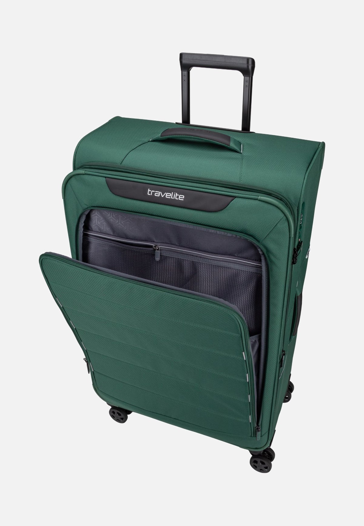 travelite Skaii Trolley 4w L exp. Green Koffer