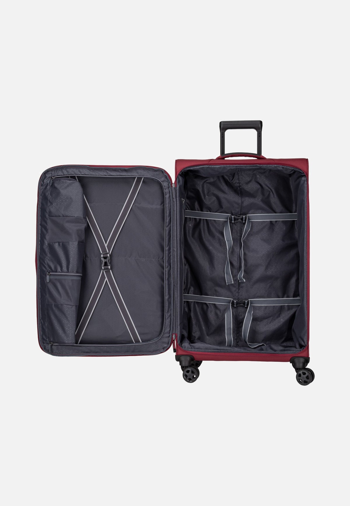 travelite Skaii Trolley 4w L exp. Red Koffer