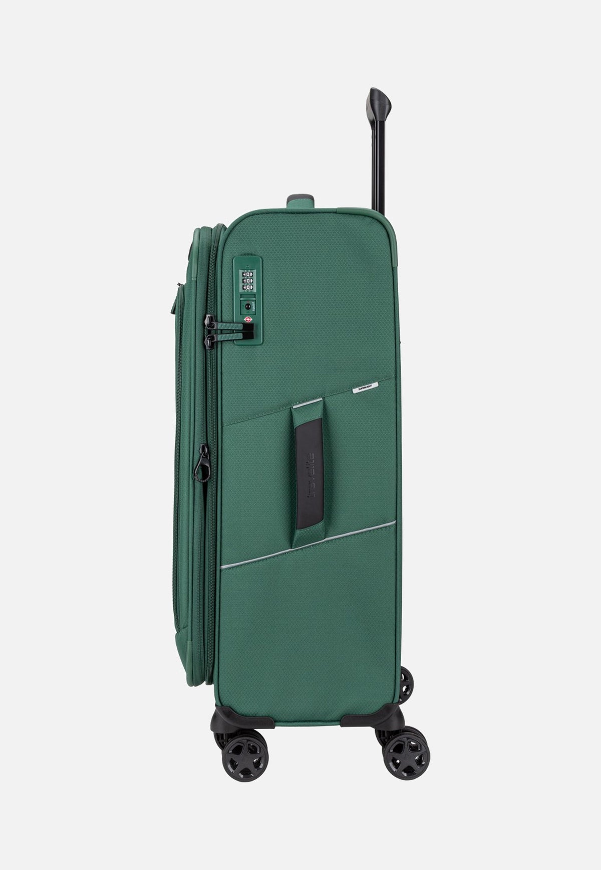 travelite Skaii Trolley 4w M exp. Green Koffer
