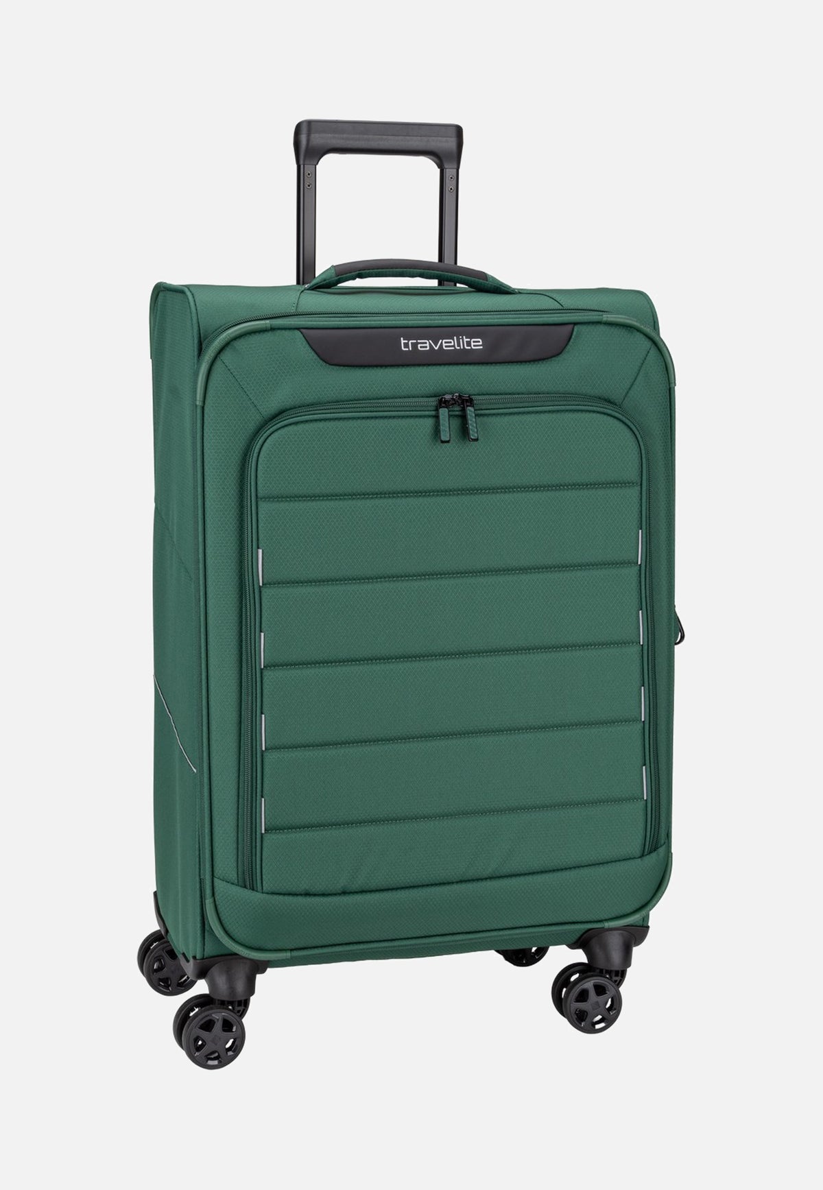 travelite Skaii Trolley 4w M exp. Green Koffer