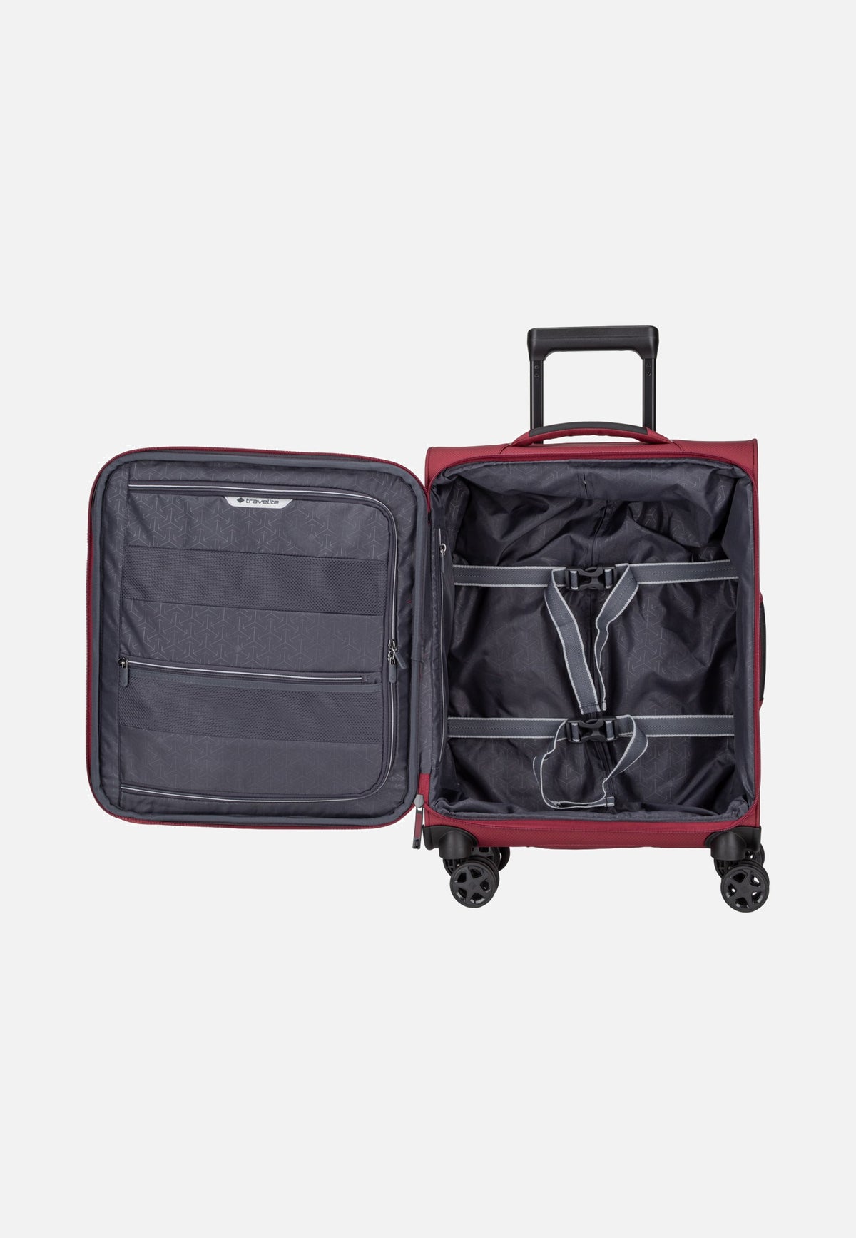 travelite Skaii Trolley 4w S Red Koffer