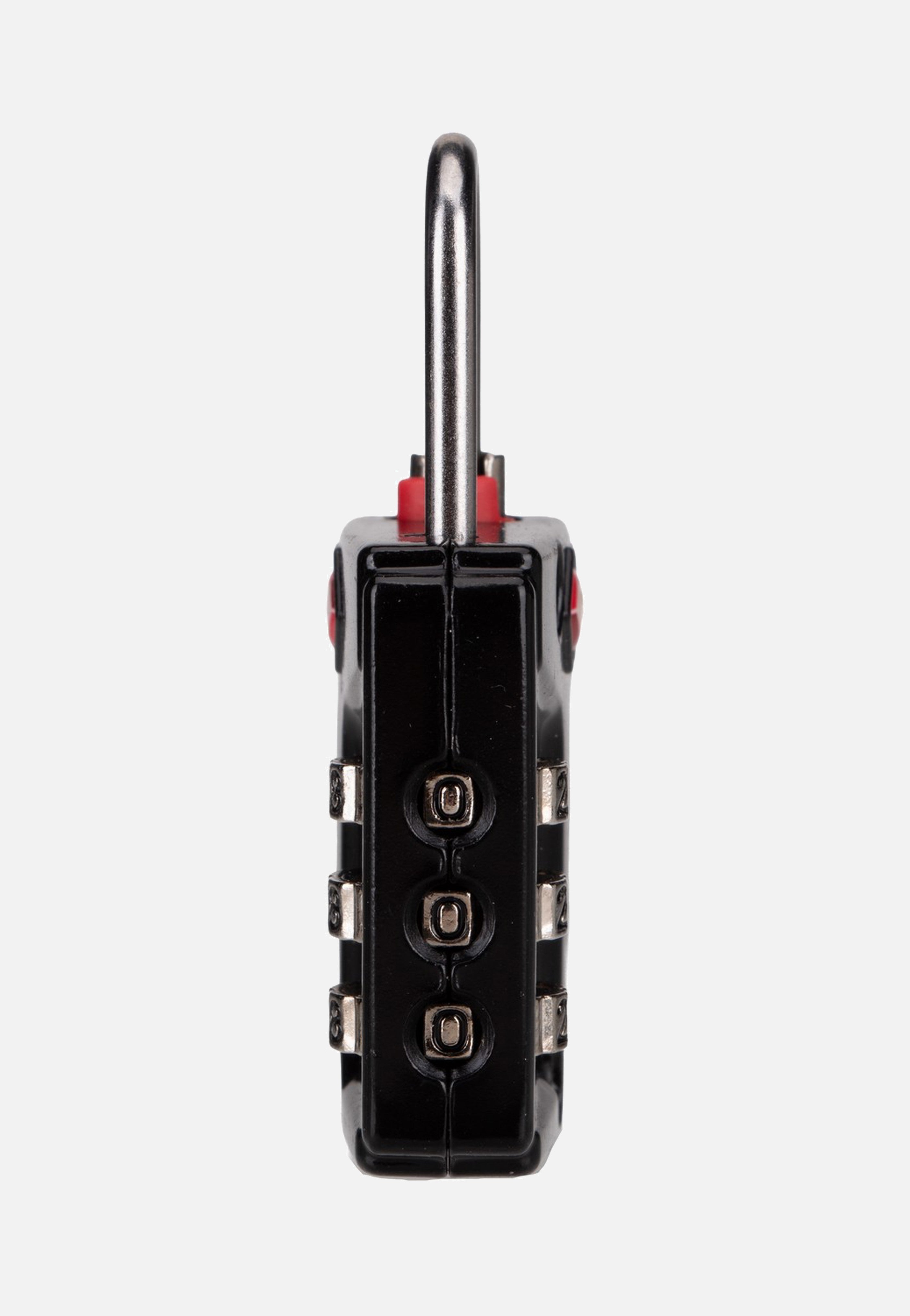 travelite TSA 3er Kombilock TravelSentry Schwarz Schloss