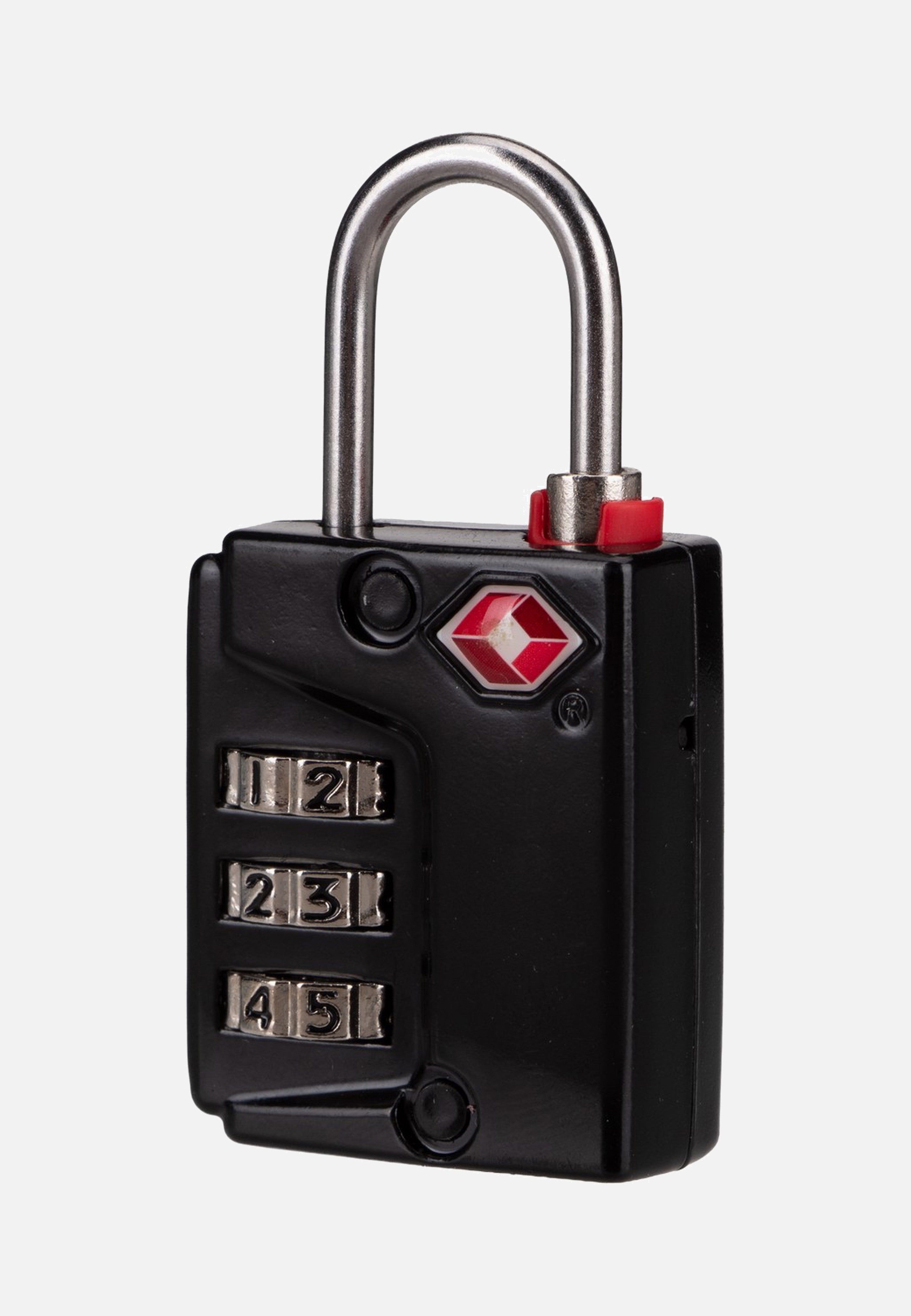 travelite TSA 3er Kombilock TravelSentry Schwarz Schloss
