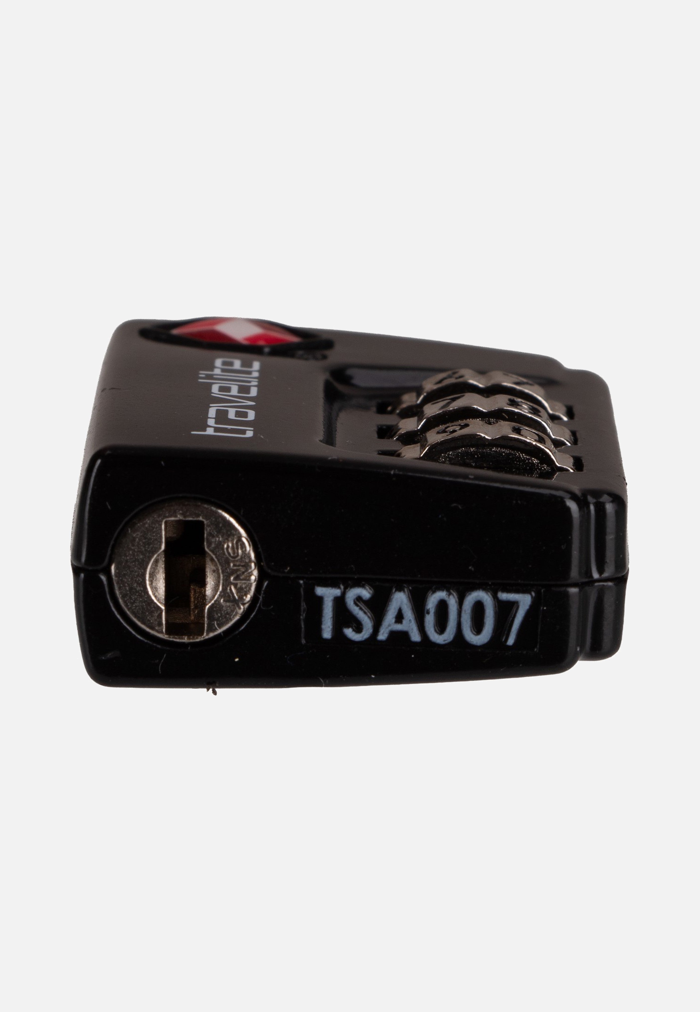 travelite TSA 3er Kombilock TravelSentry Schwarz Schloss