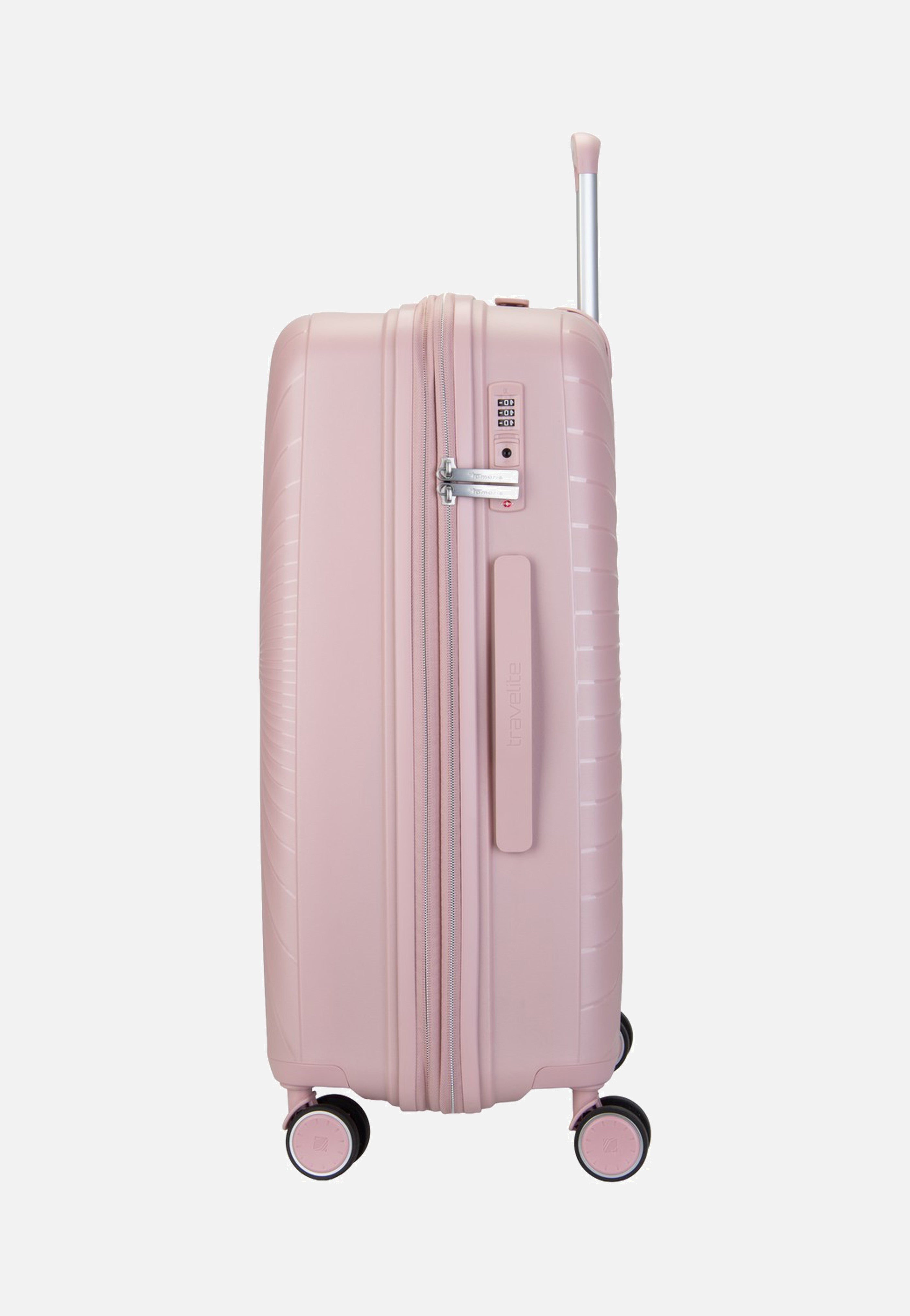 travelite x Tamaris Voyaage Trolley 4w M exp. Blush Suitcase
