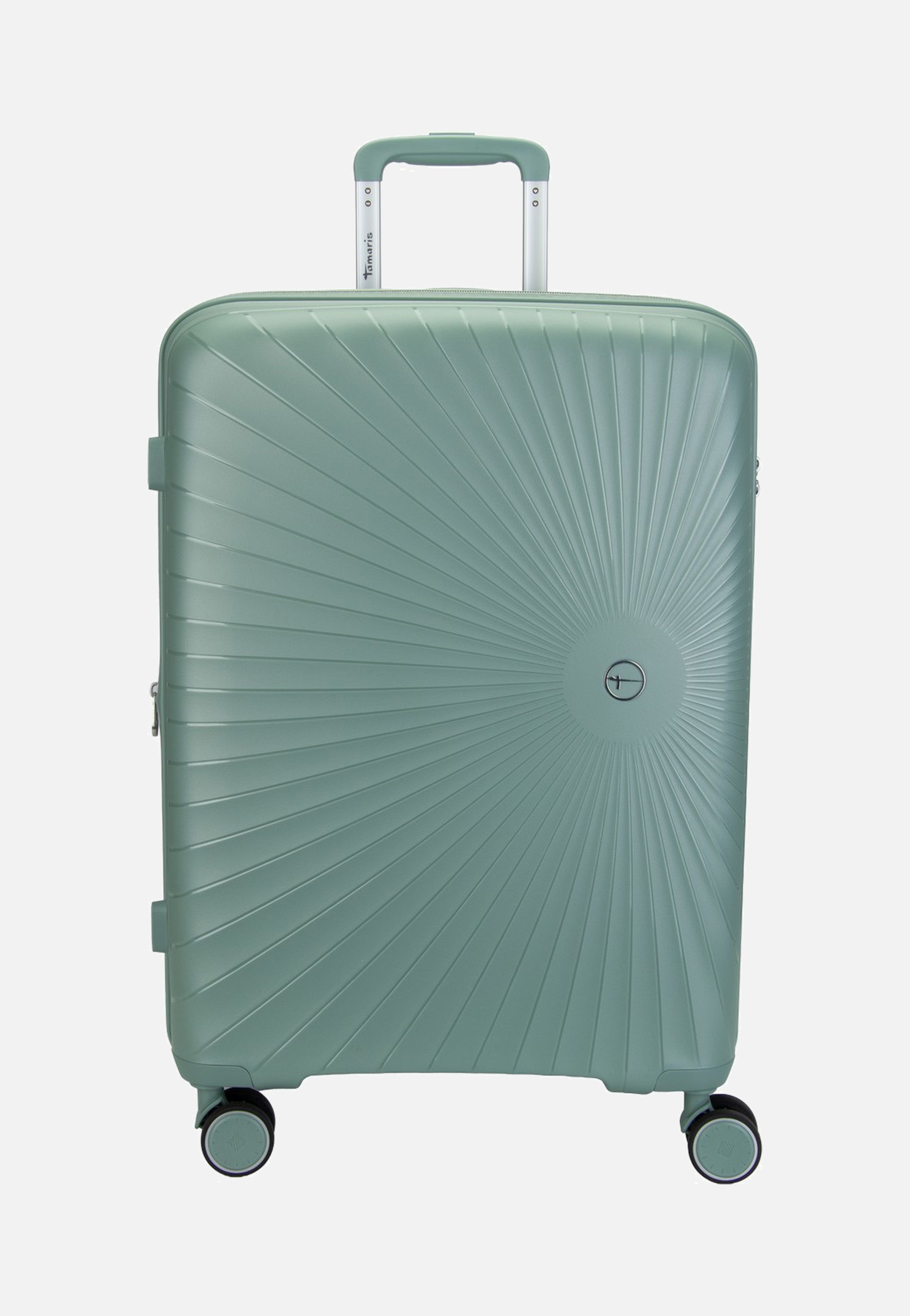travelite x Tamaris Voyaage Trolley 4w M exp. Sage Green Suitcase