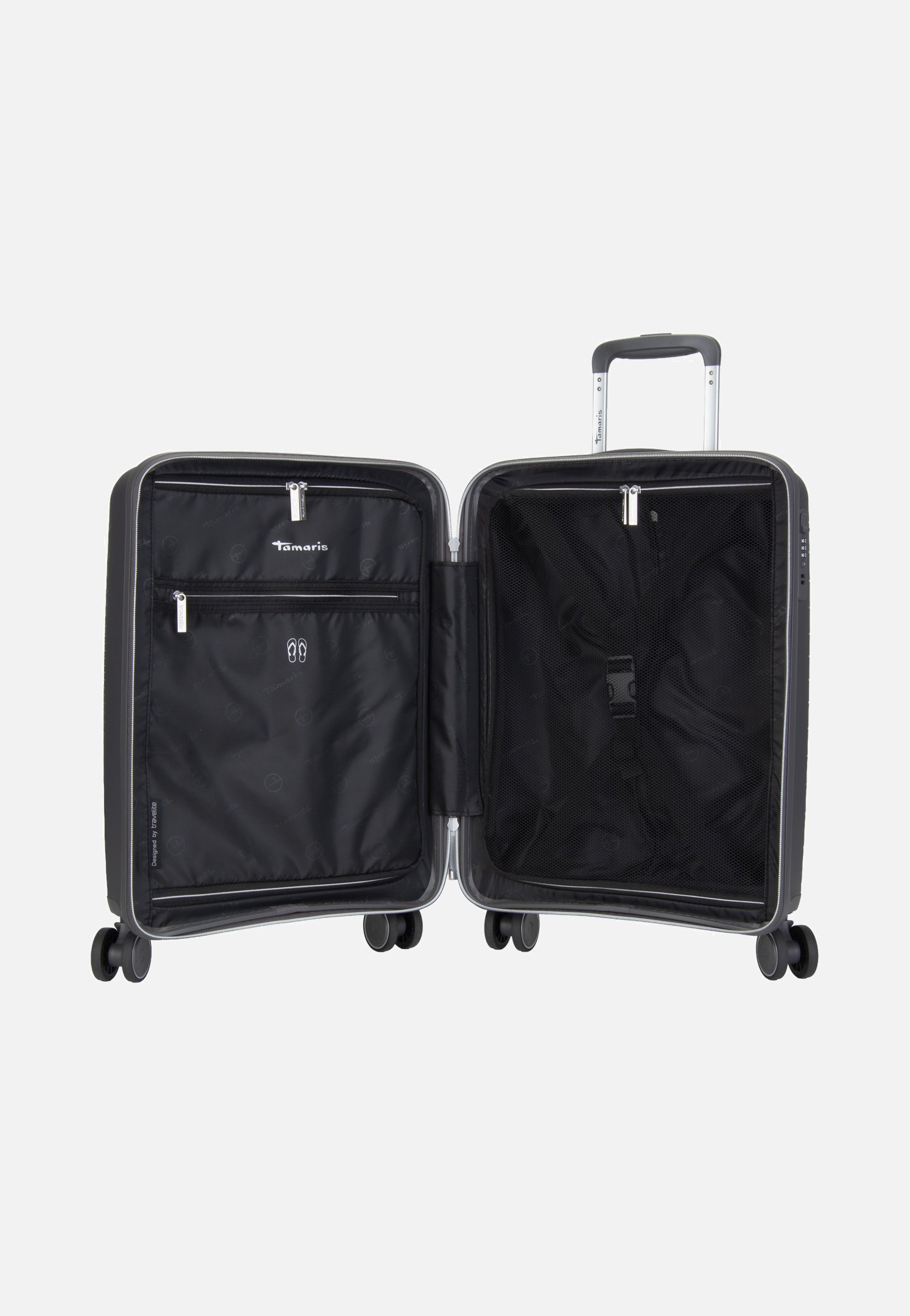 travelite x Tamaris Voyaage Trolley 4w S Anthracite Suitcase