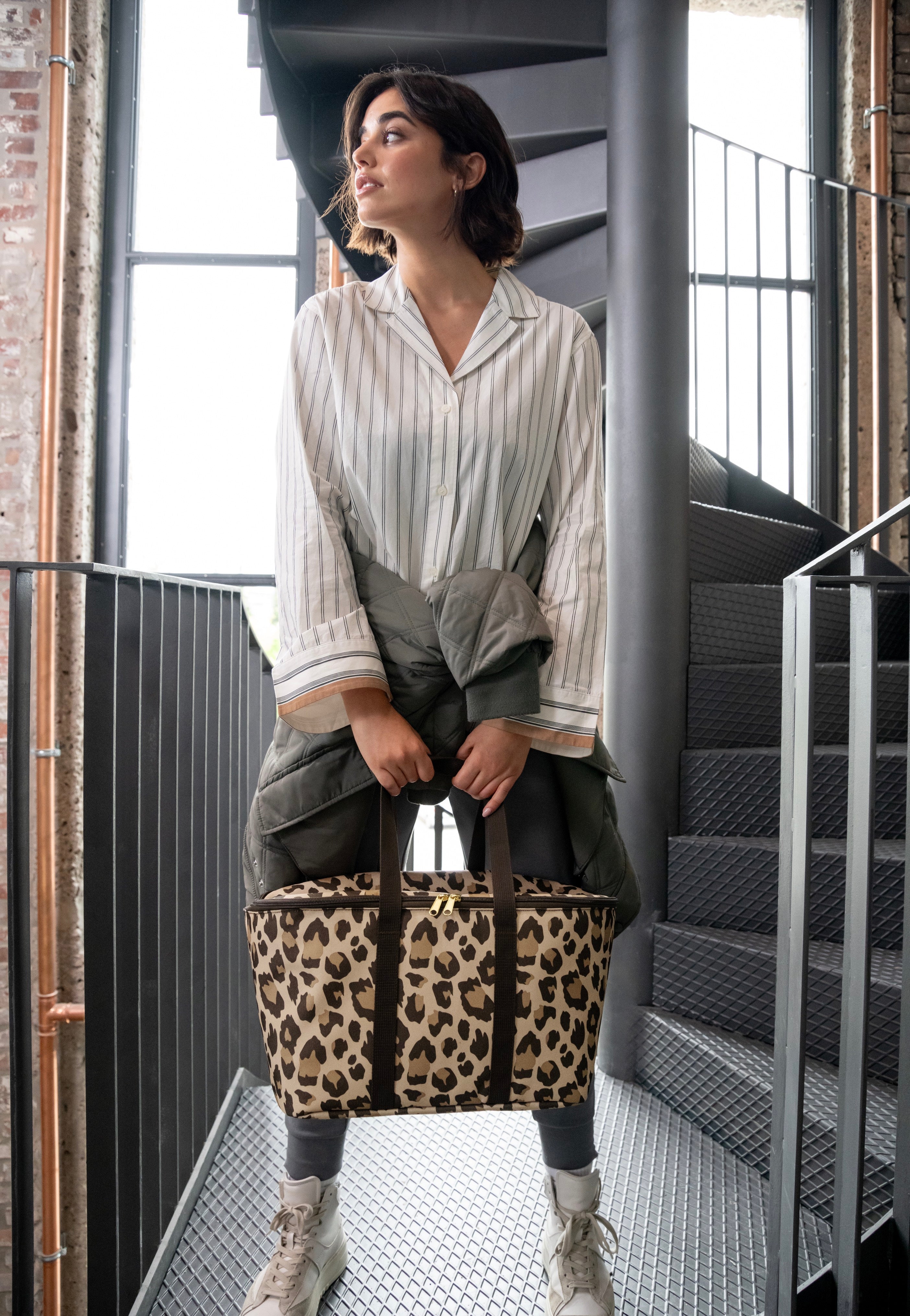 reisenthel Coolerbag Leo Macchiato Shopping Basket