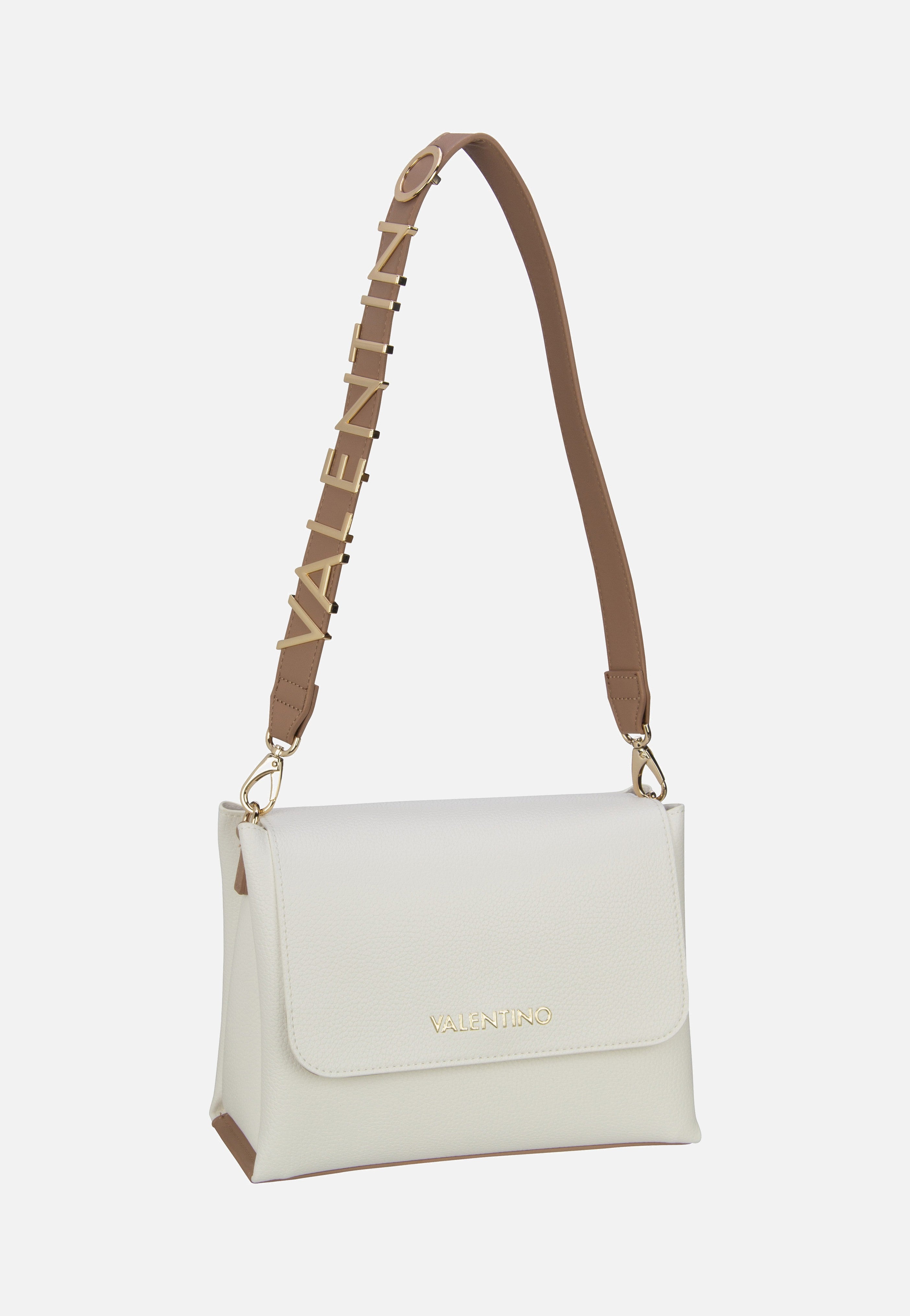 Valentino - Alexia Cartella 803 Bianco/Cuoio - Evening Bag | Women-Image
