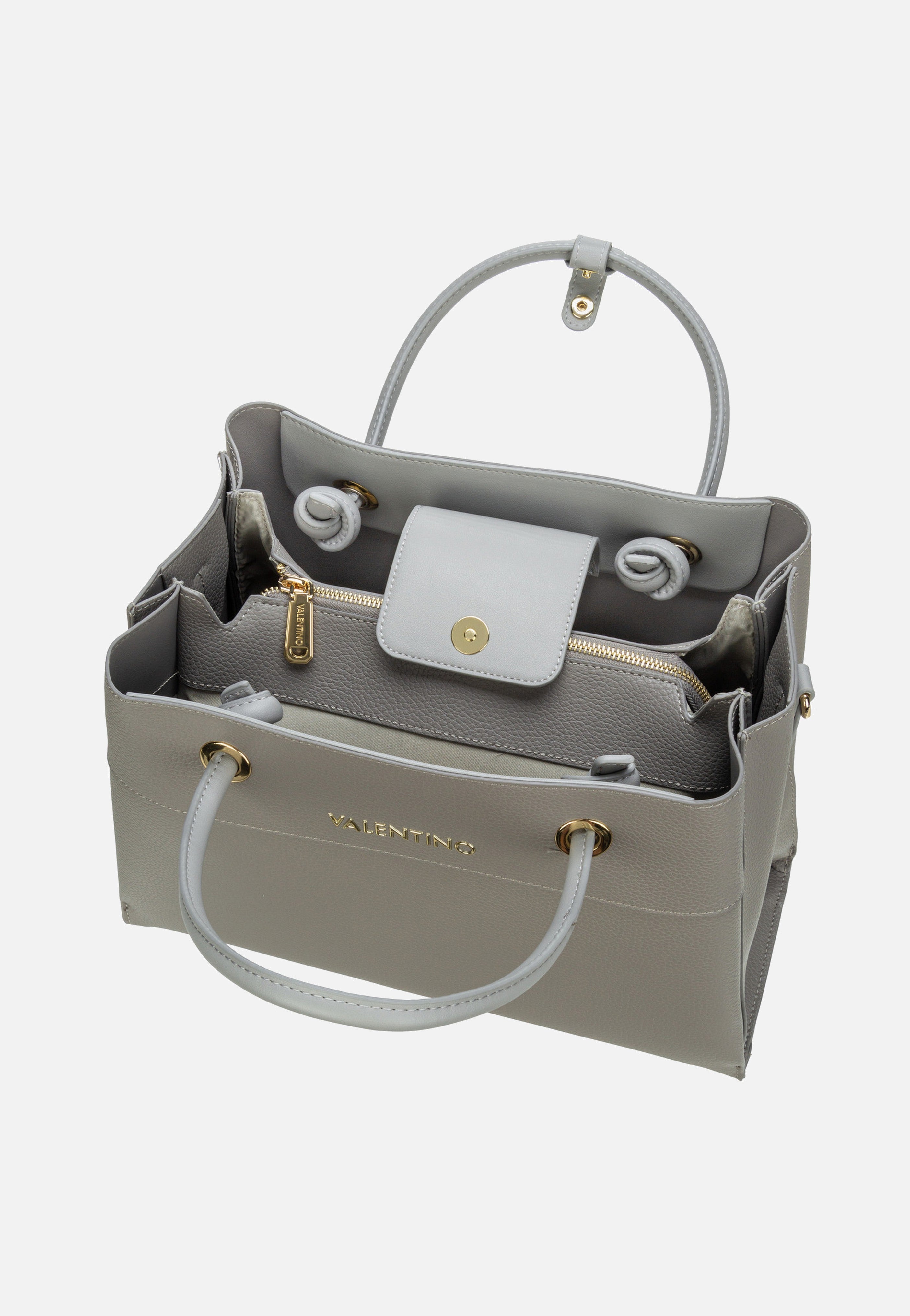 Valentino - Alexia Tote 802 Grigio/Multicolor - Tote Bag | Women-Image
