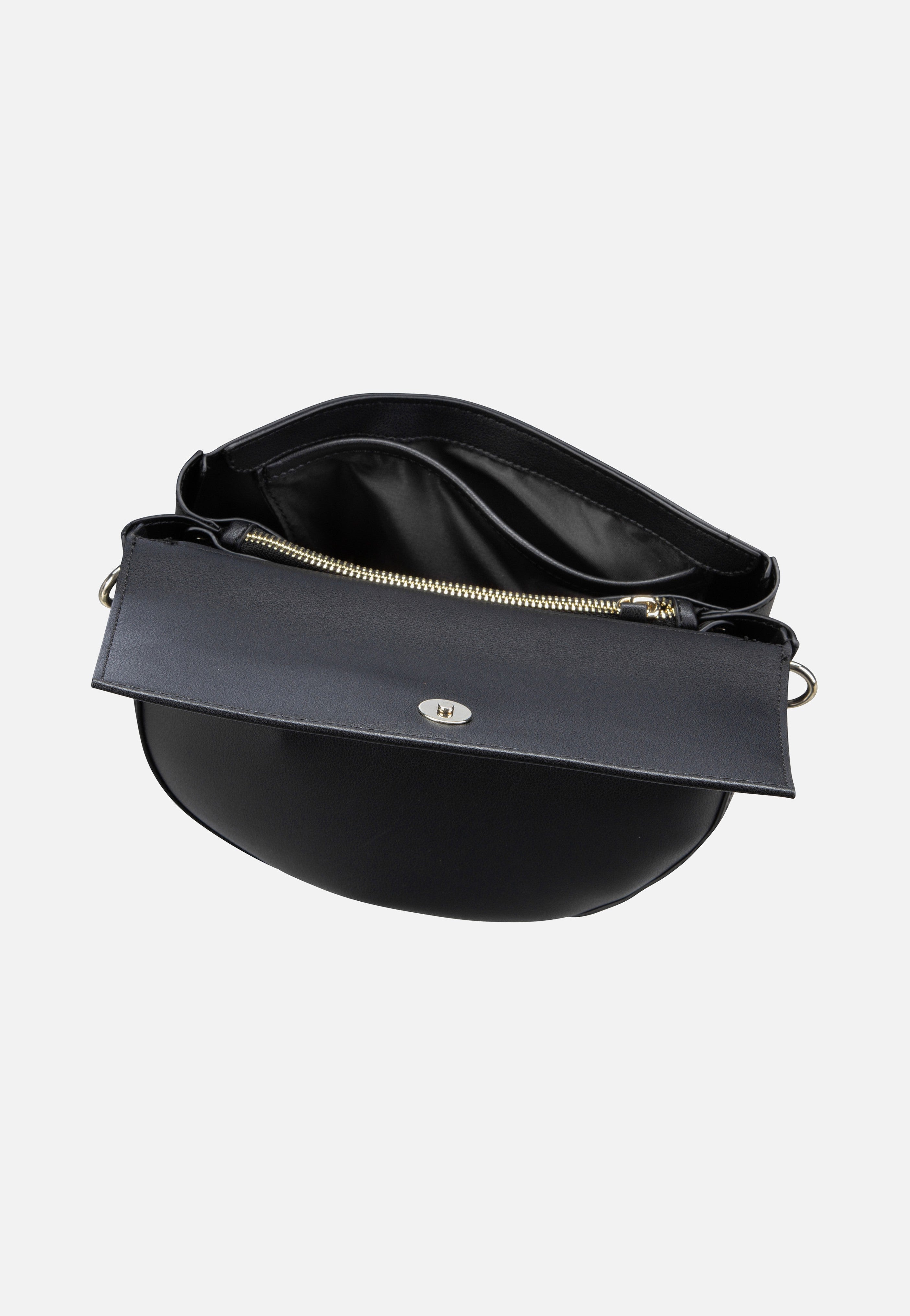 Valentino - Bigs Pattina J02 Nero - Saddle Bag | Women-Image