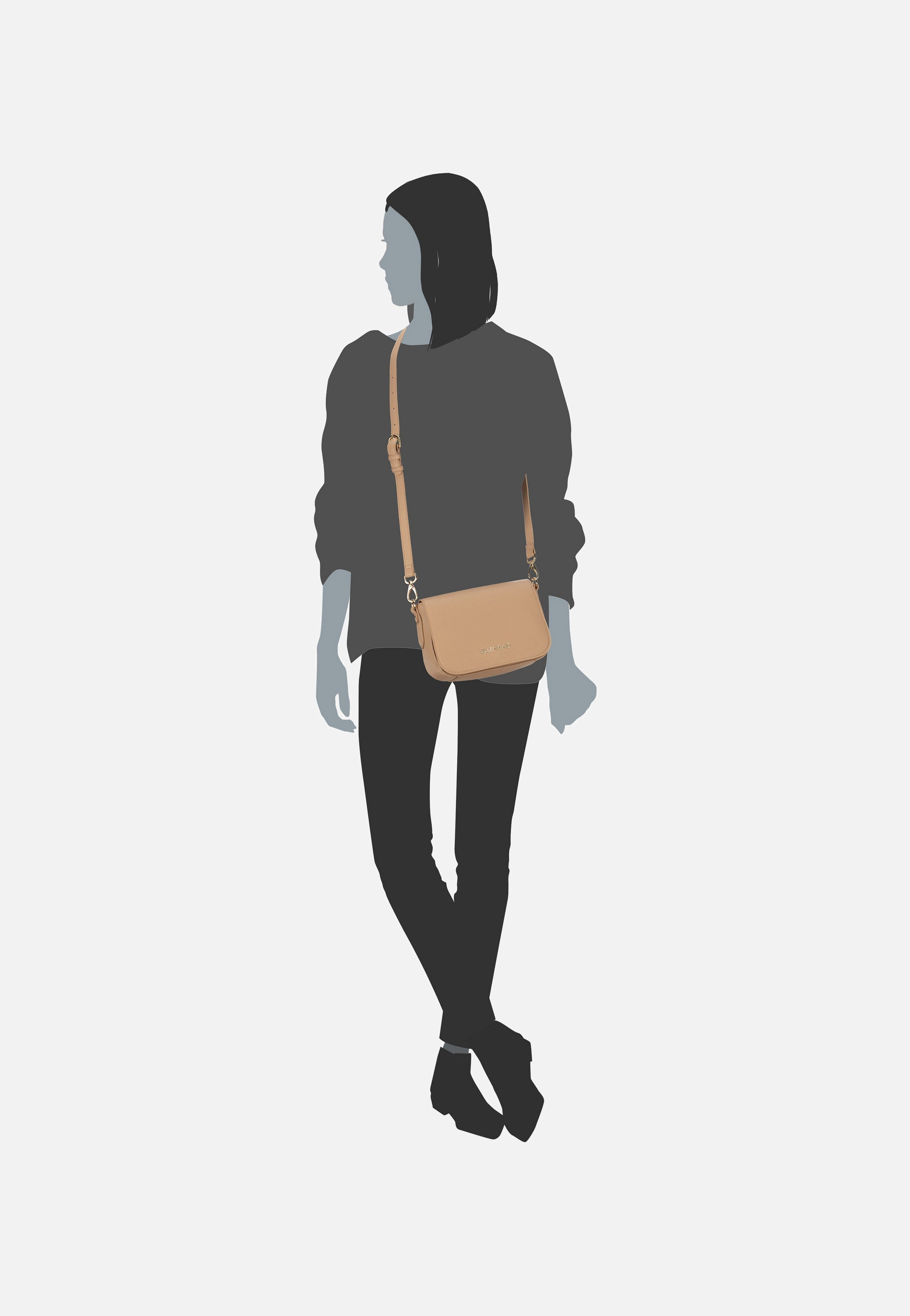 Valentino - Brixton X08 Beige - Shoulder Bag | Women-Image