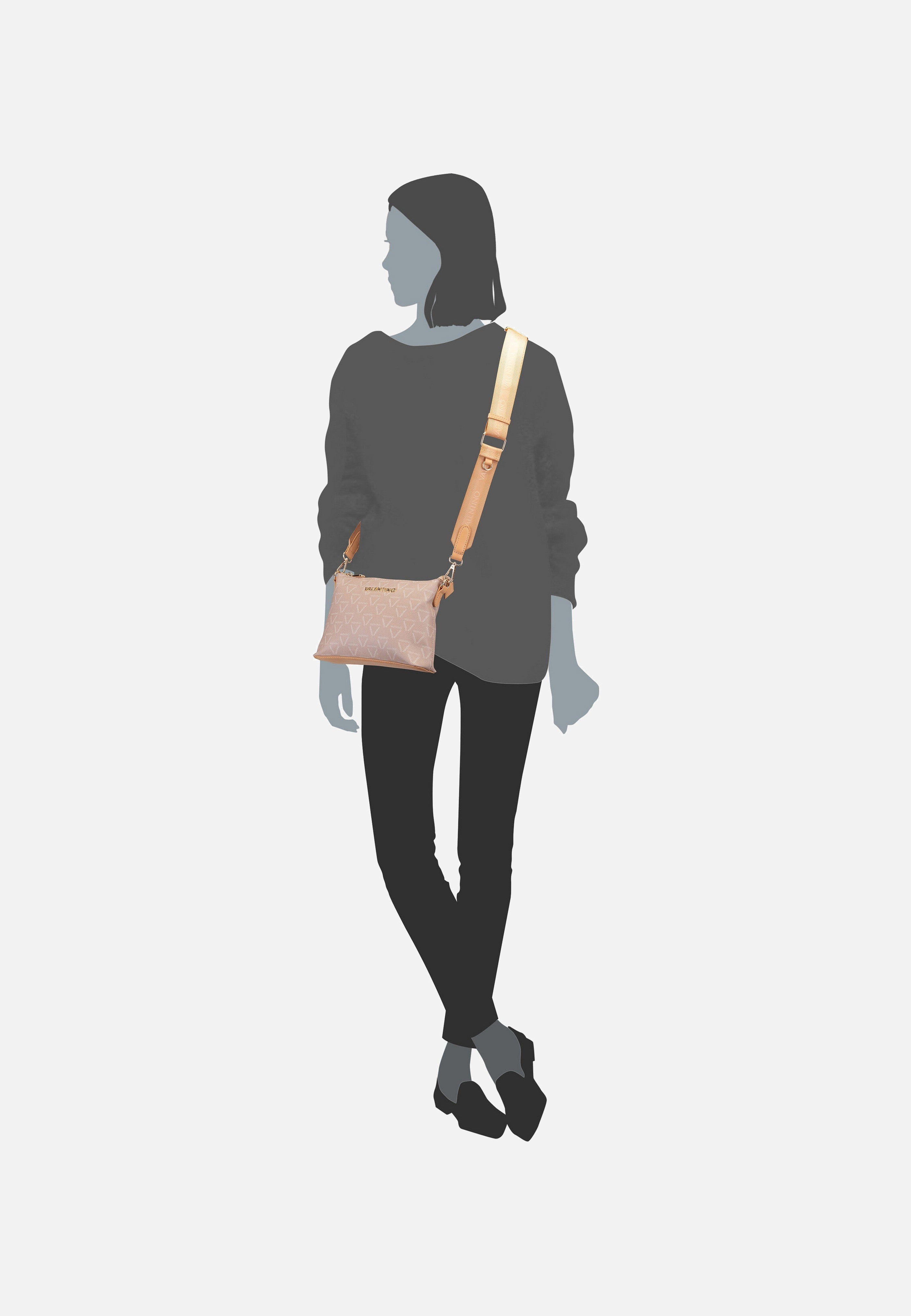 Valentino - Lady RE GT17 Naturale/Multicolor - Crossbody Bag | Women-Image