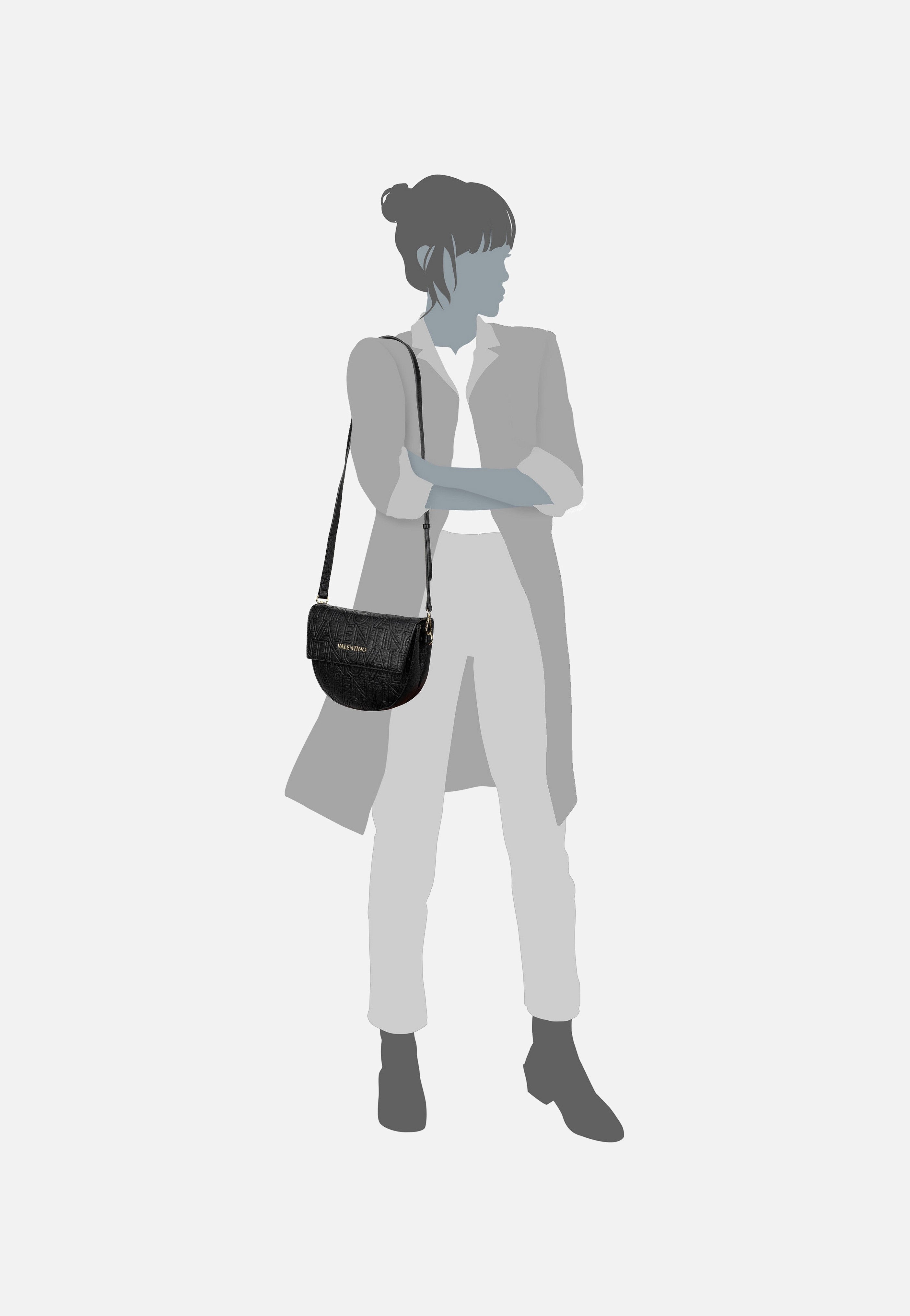 Valentino - Pansy PG09 Nero - Saddle Bag | Women-Image