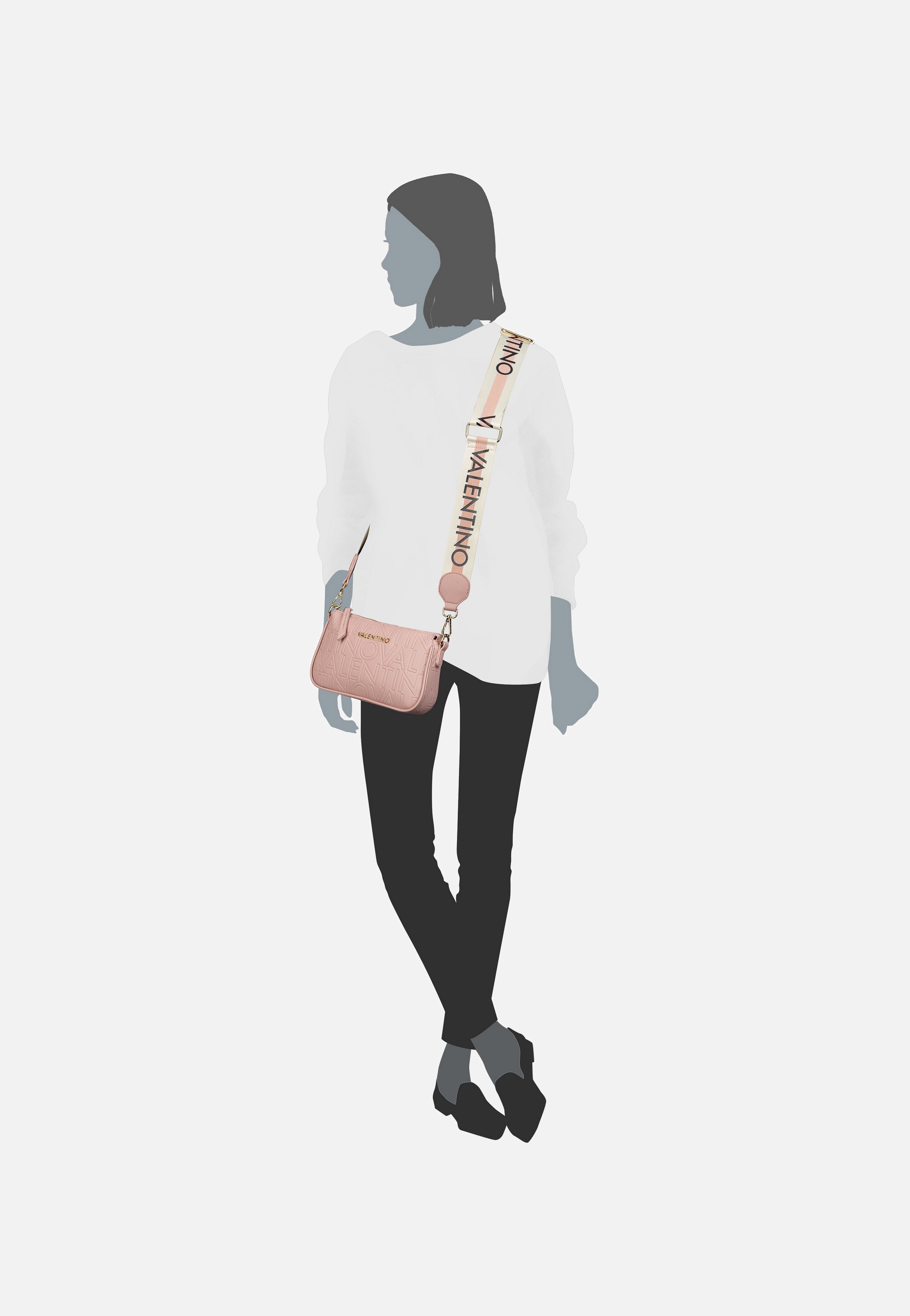 Valentino - Pansy PG42 Cipria - Shoulder Bag | Women-Image