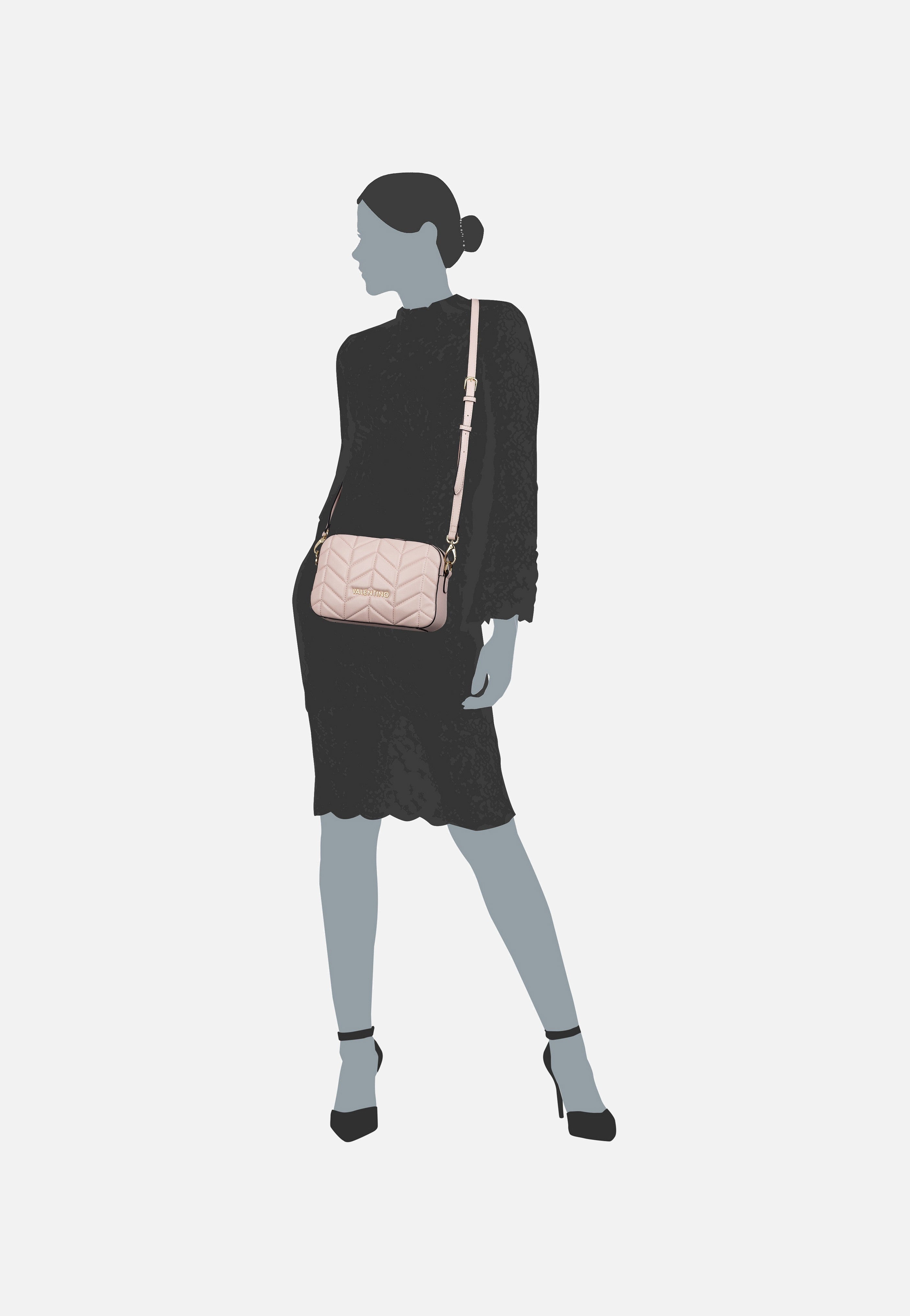 Valentino - Petal RE PA15 Cipria - Shoulder Bag | Women-Image