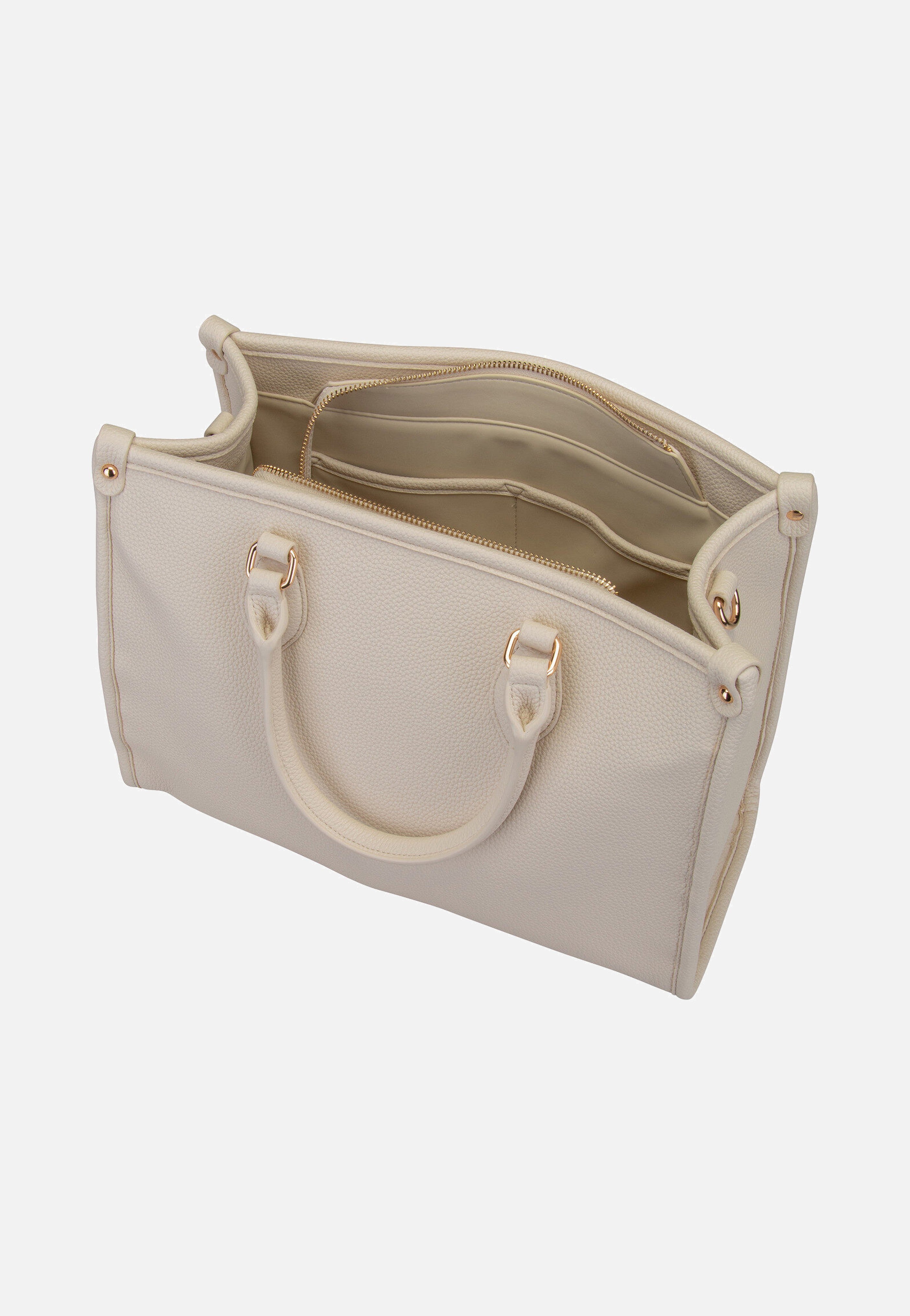 Valentino - Rised RE P904 Ecru - Tote Bag | Women-Image