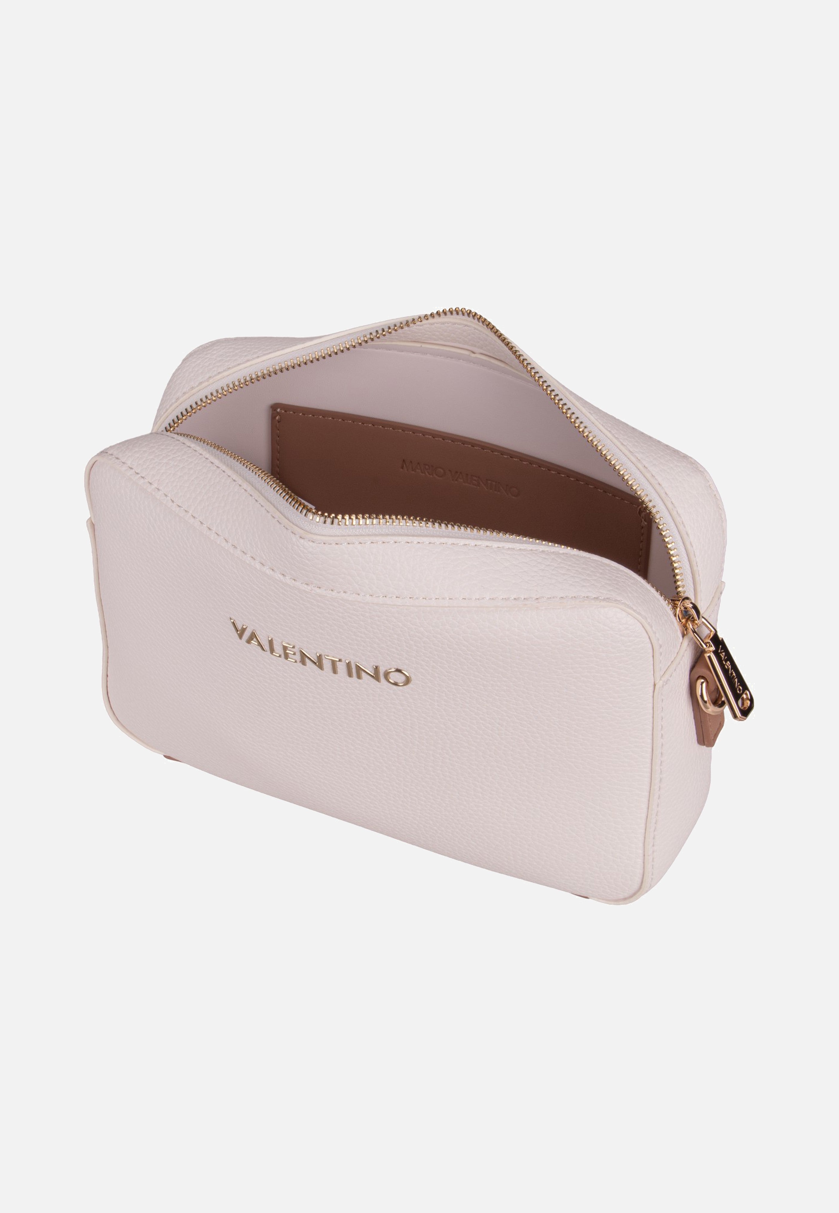 Valentino - Alexia 809 Bianco/Cuoio - Shoulder Bag | Women-Image
