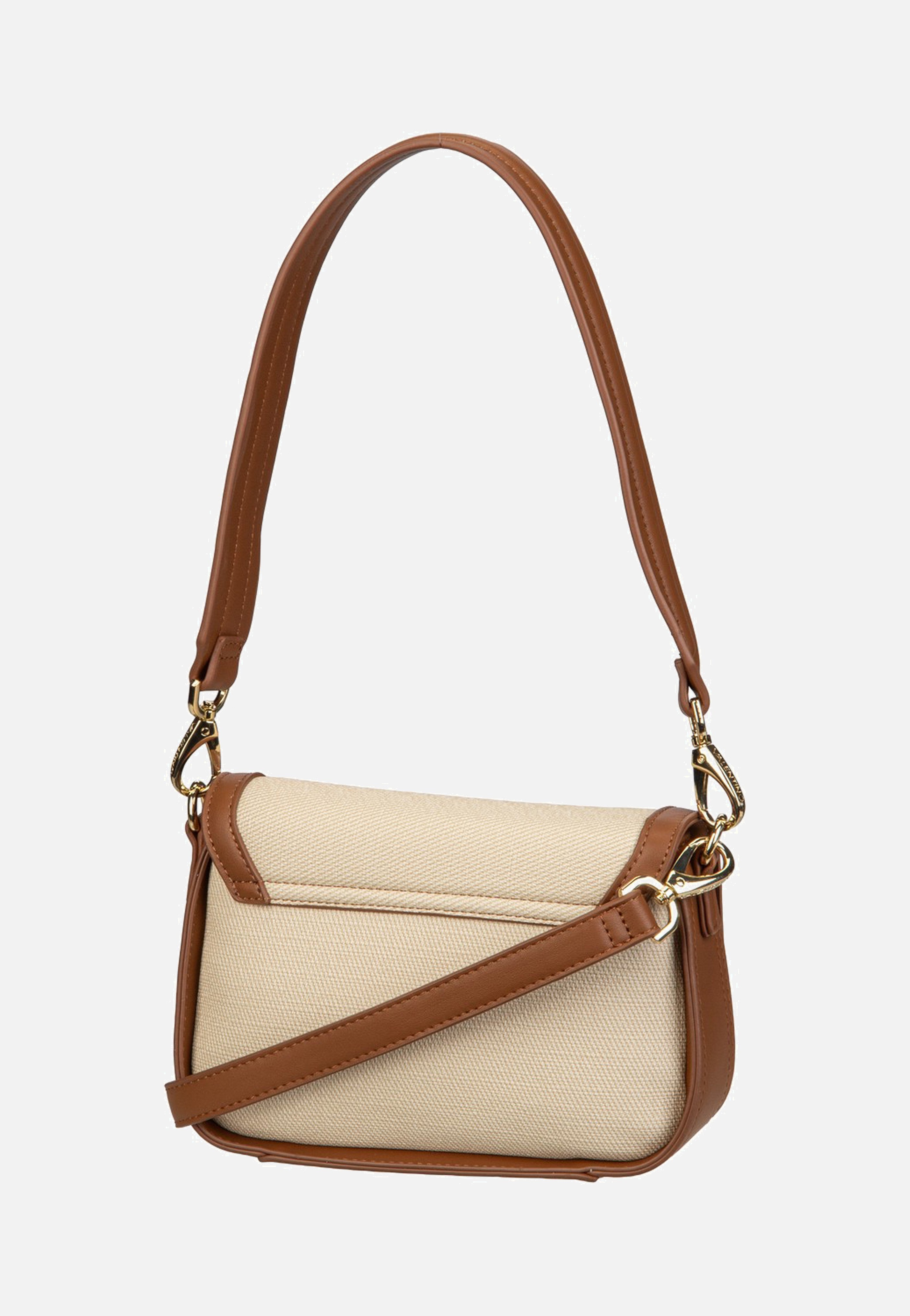 Valentino Atena Re S09 Naturale/Cuoio Schultertasche