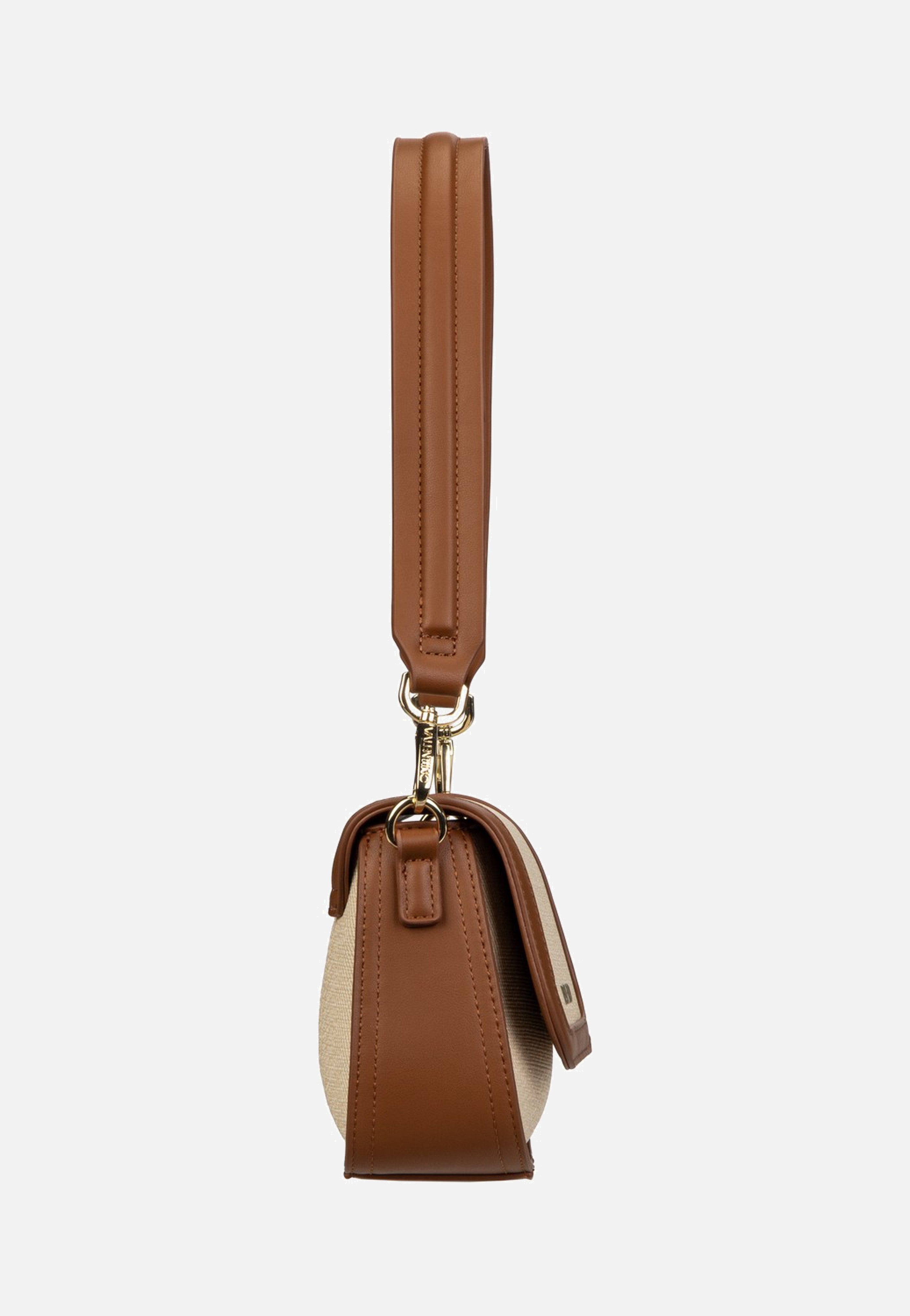 Valentino Atena Re S09 Naturale/Cuoio Schultertasche