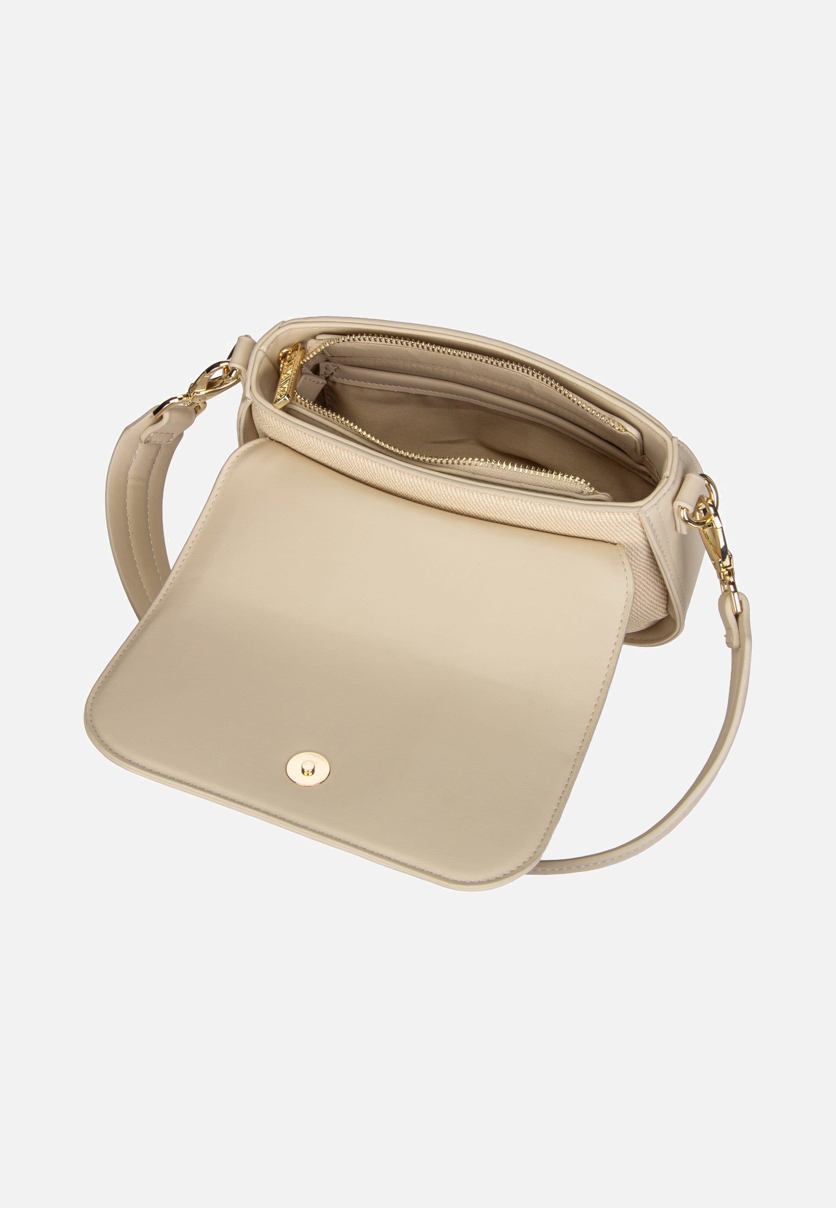 Valentino Atena Re S09 Naturale/Ecru Schultertasche