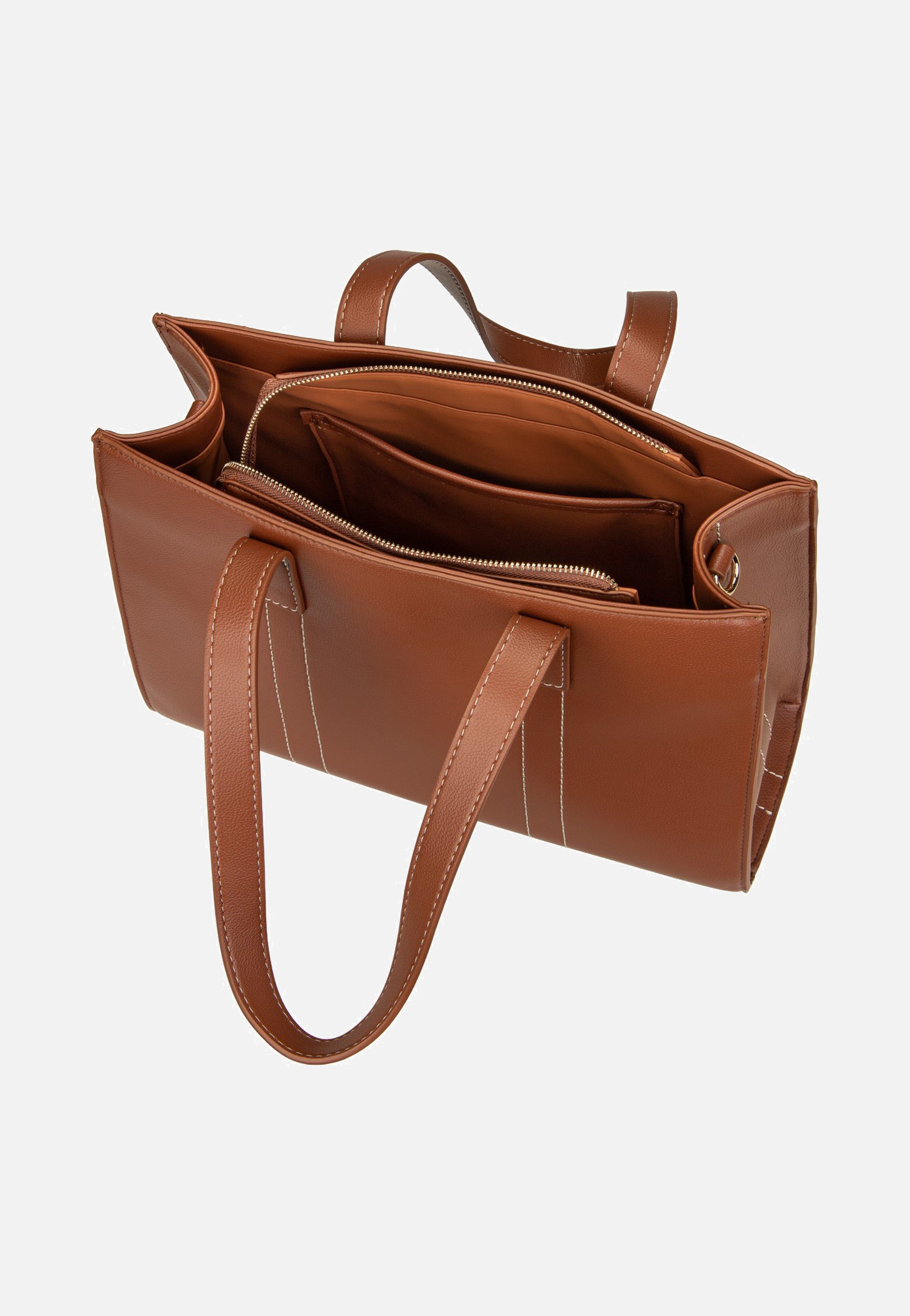 Valentino - Aury Re B01 Cuoio - Tote Bag | Neutral-Image