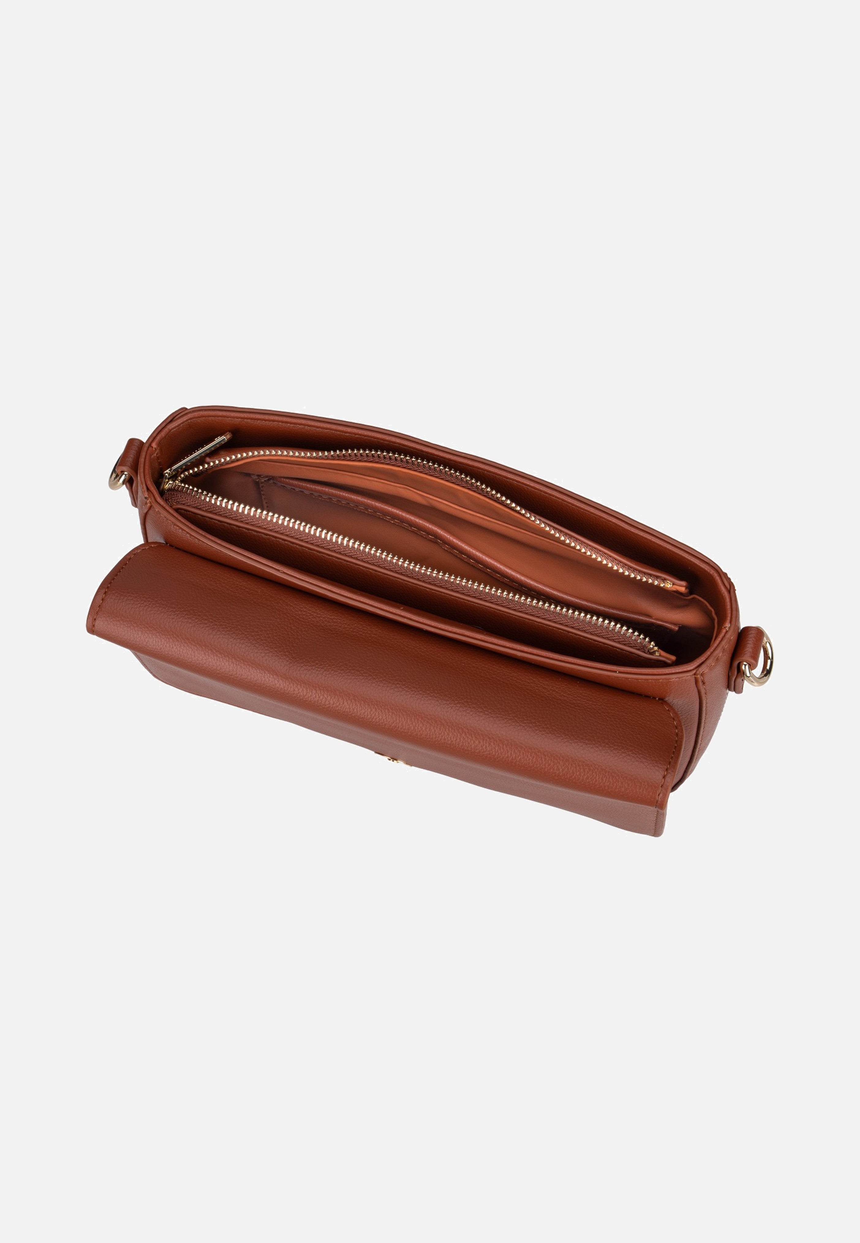 Valentino Aury Re B09 Cuoio Schultertasche